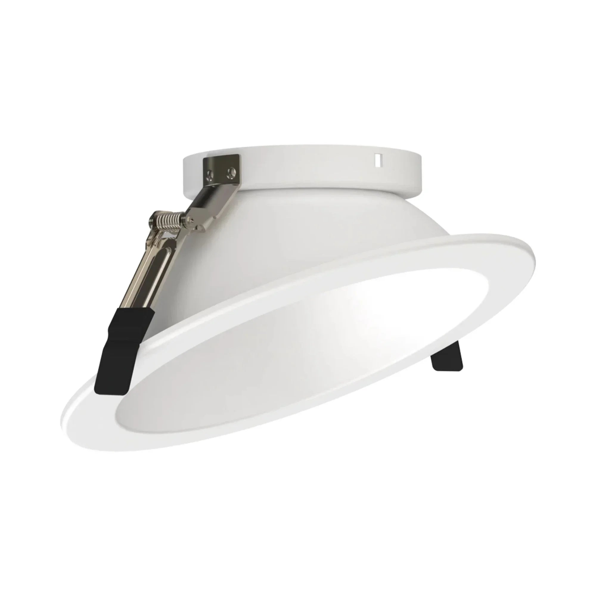 ND22 8" Round Wall Wash Trim White Reflector and Flange for ND22-20, ND22-30 and ND22-50