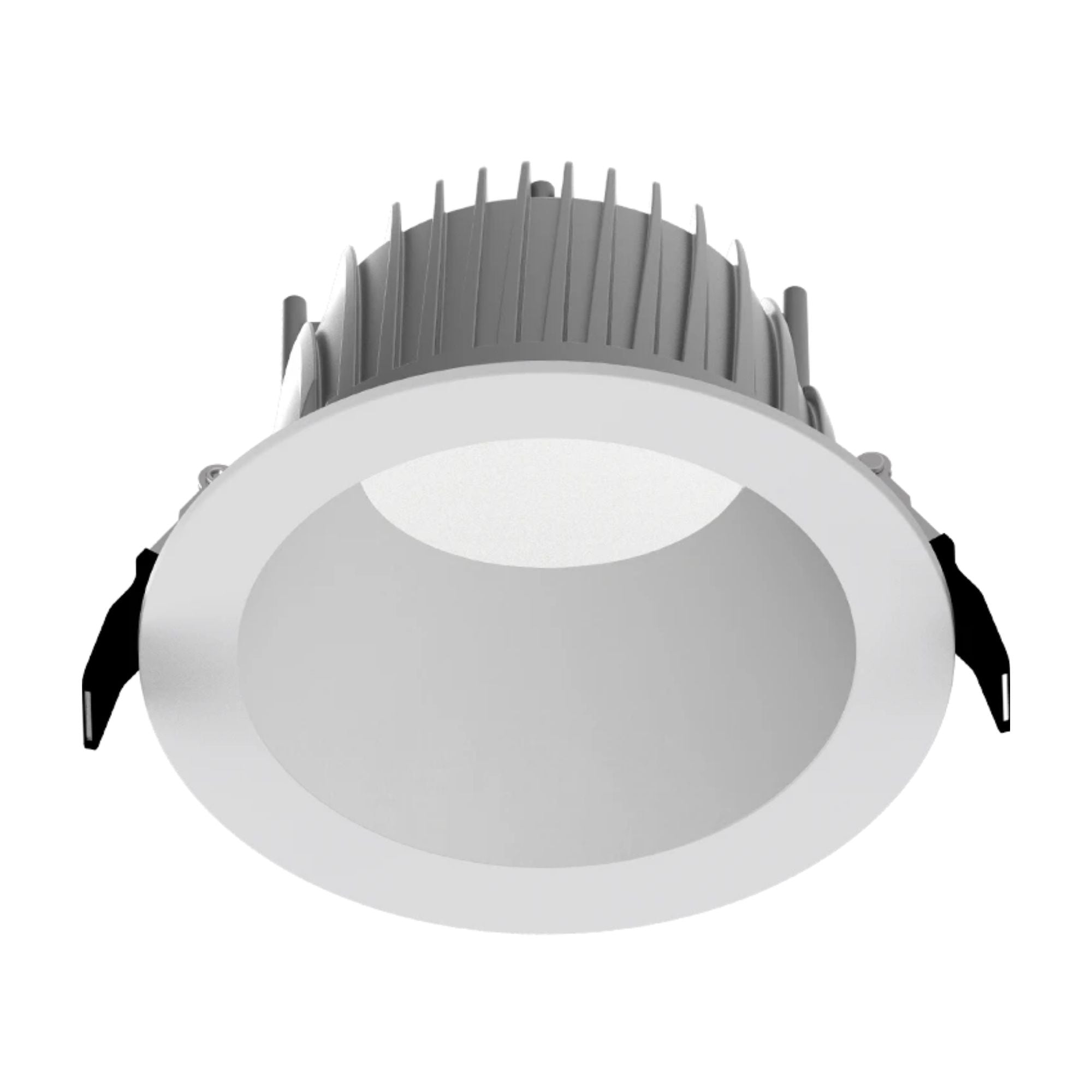 6" Deep Regress Commercial Downlight, 1600 Lm, 4-CCT, Matte Silver Finish