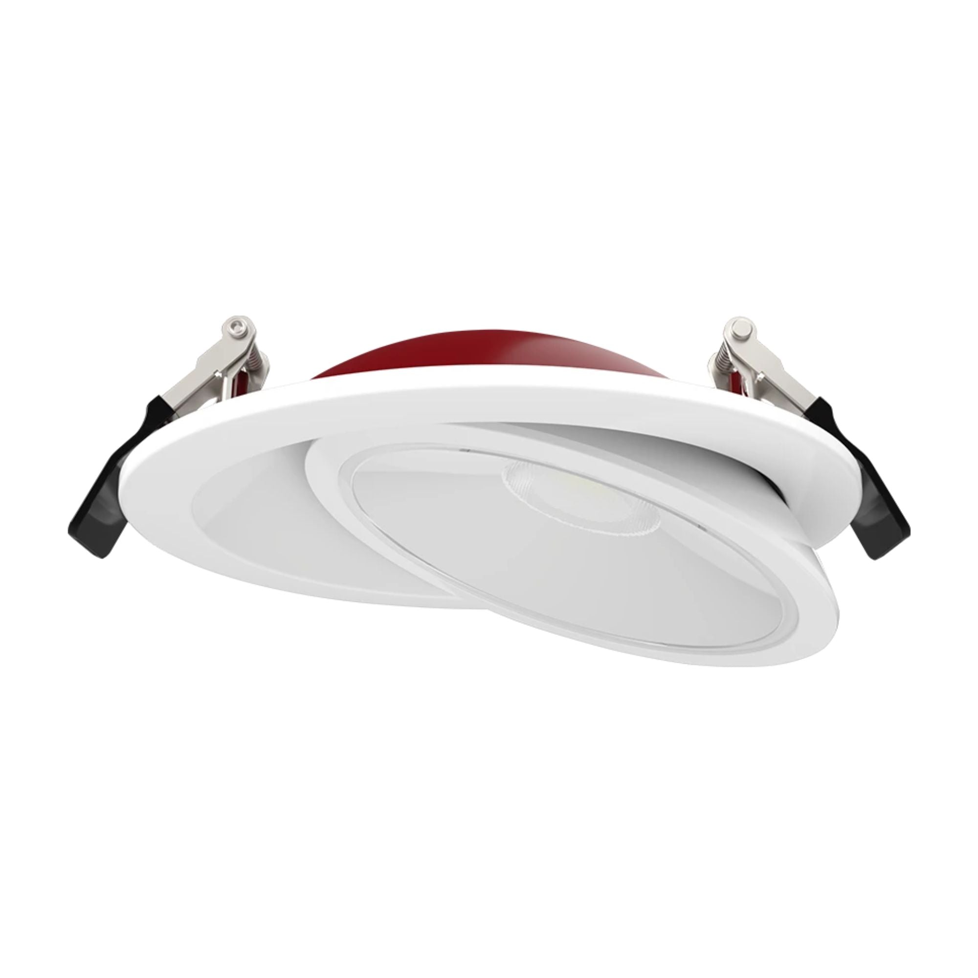 6" Fire-Resistant Gimbal LED Downlight, 1300 Lm, CCT Adjustable, 120V