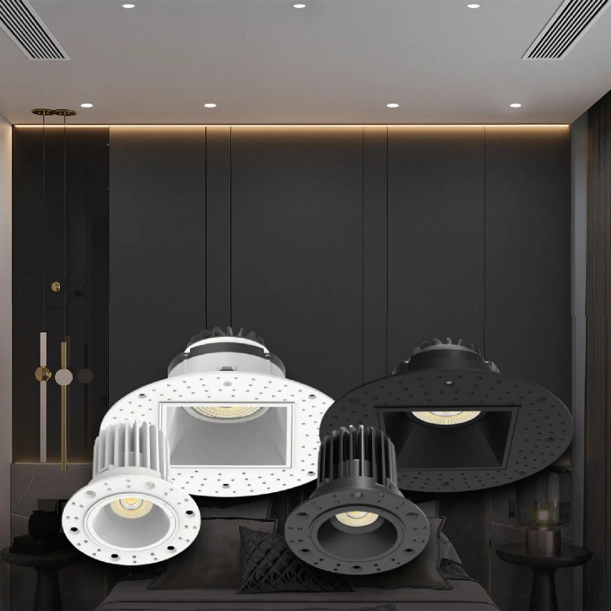 RAB Trimless Gimbal Downlight - Bees Lighting