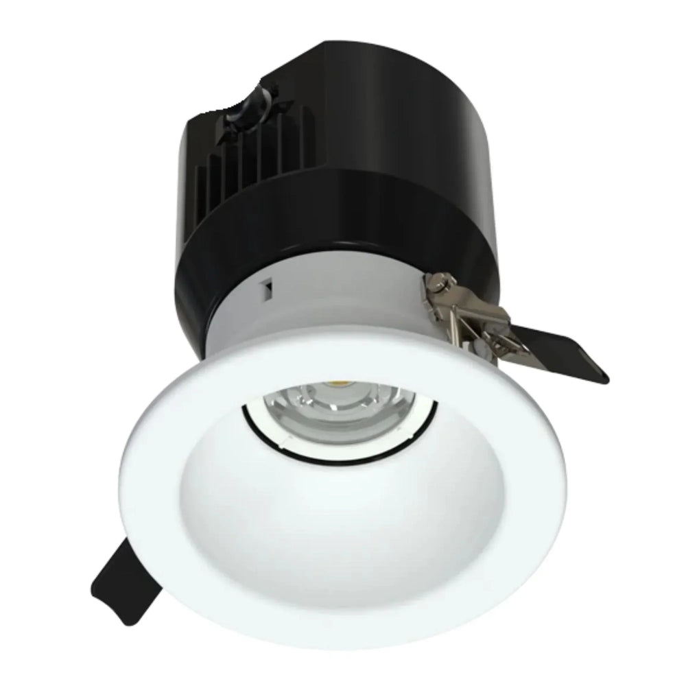 RAB ND22 LED Commercial Downlight, White Round Trim