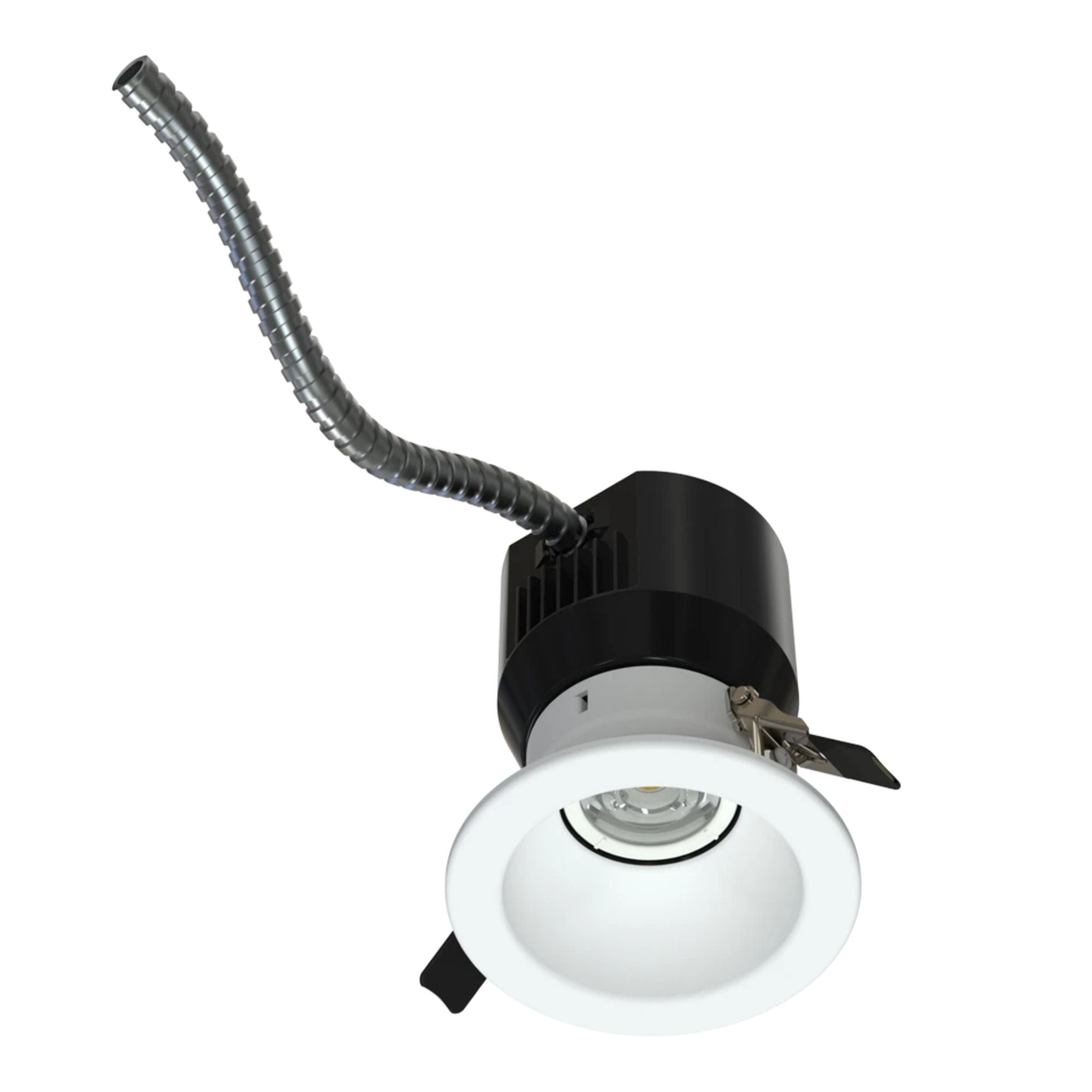 ND22 3" LED Commercial Downlight, 12W, 1000 Lm, 5-CCT, 120-277V, White Round Trim
