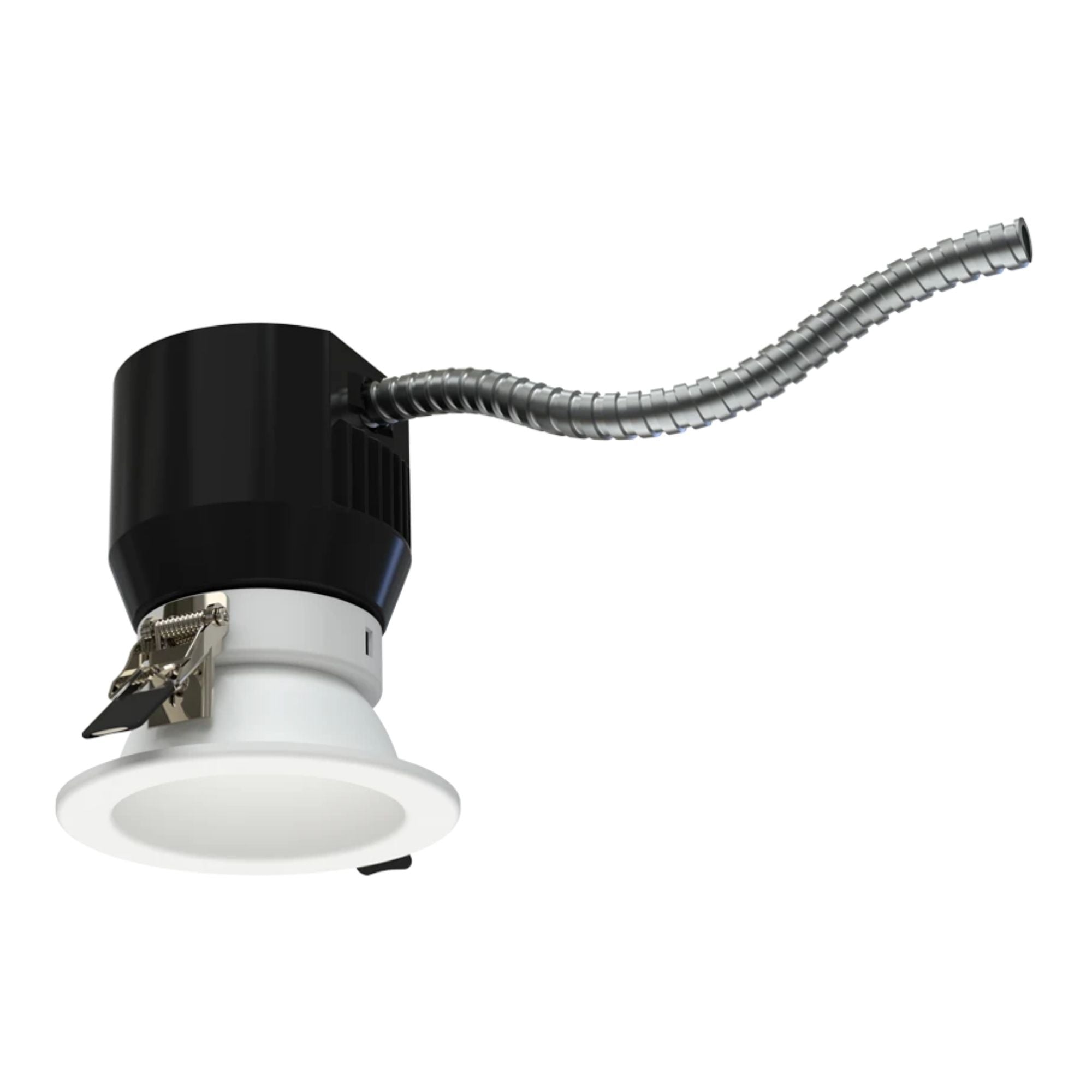 ND22 3" LED Commercial Downlight, 12W, 1000 Lm, 5-CCT, 120-277V, White Round Trim