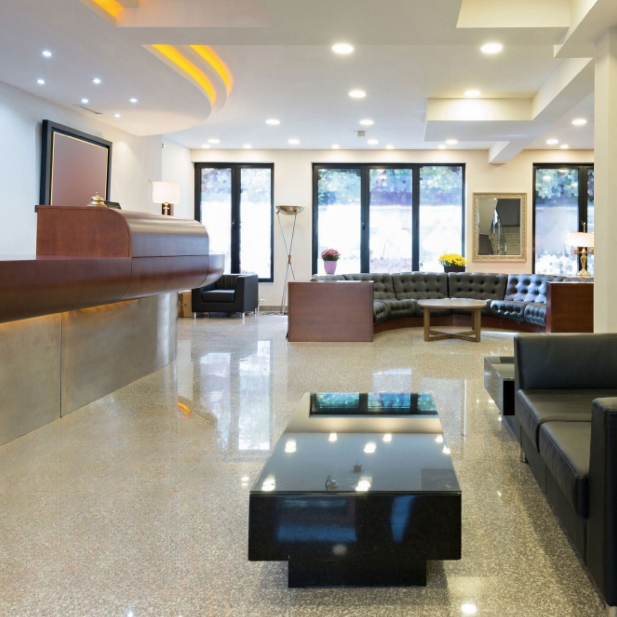 ND22 3" LED Commercial Downlight, 12W, 1000 Lm, 5-CCT, 120-277V, White Round Trim