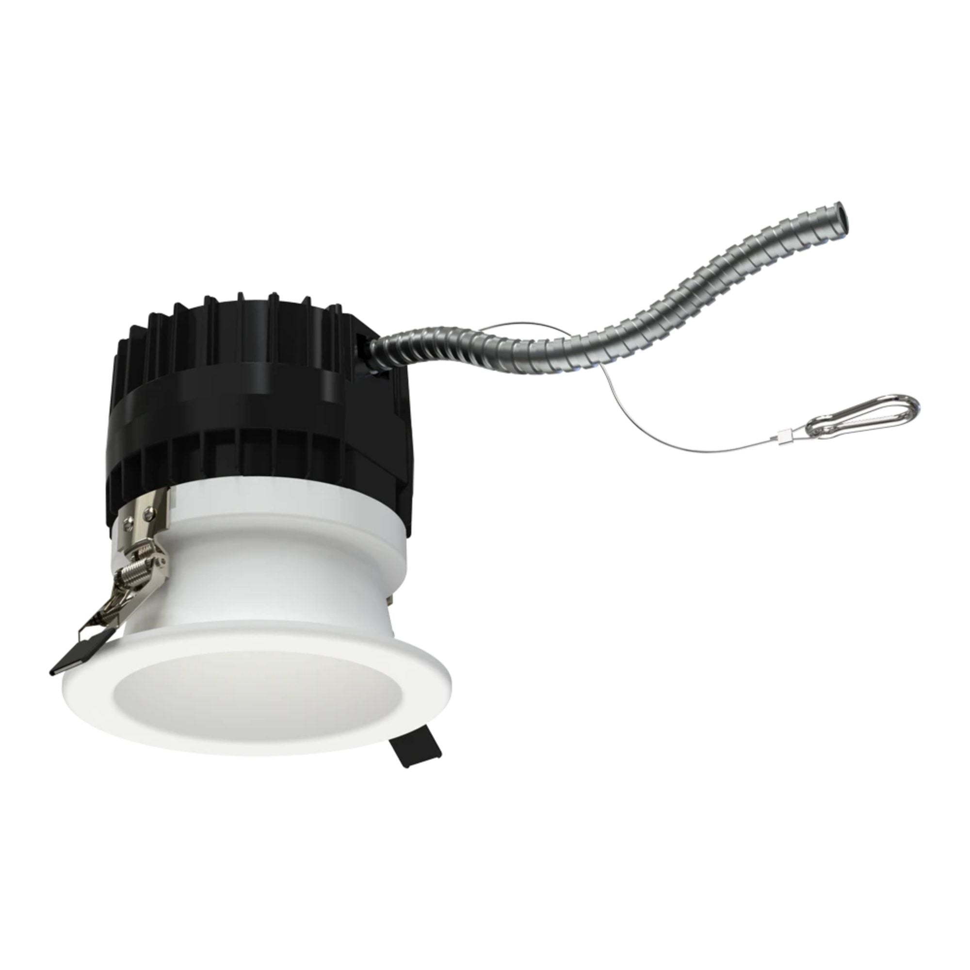 ND22 4" LED Commercial Downlight, 20W, 1850 Lm, 5-CCT, 120-277V, White Round Trim