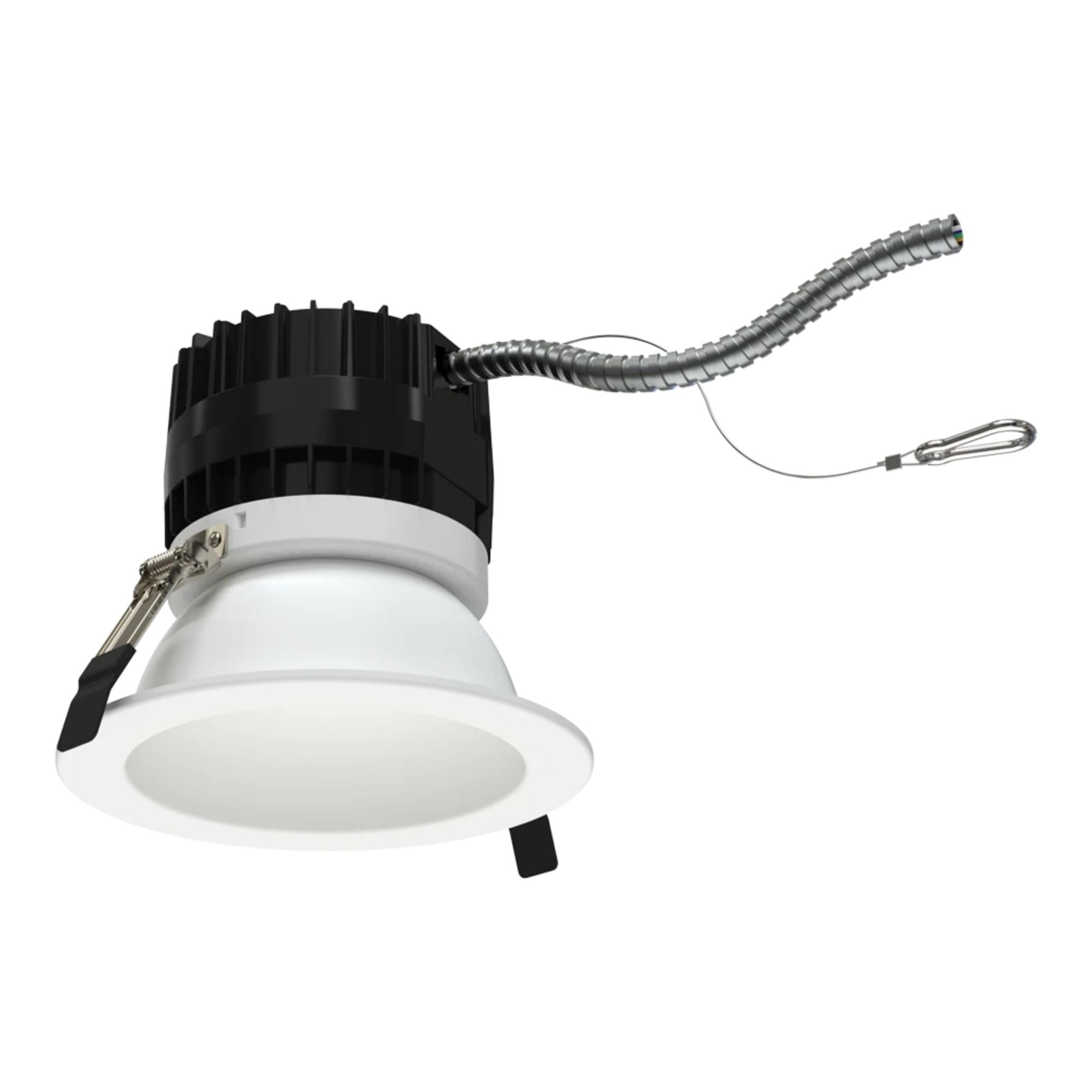 ND22 6" LED Commercial Downlight, 30W, 2800 Lm, 5-CCT, 120-277V, White Round Trim