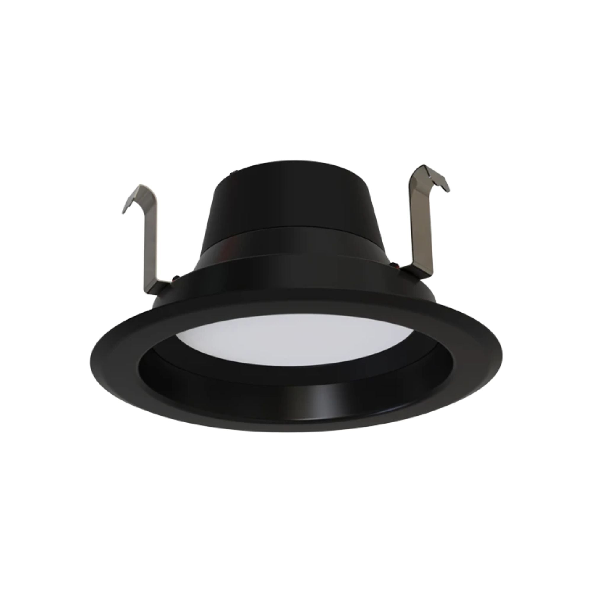 4" R34X Field-Adjustable LED Retrofit Downlight, 700 Lm, 5-CCT, Black Smooth Trim