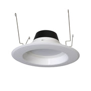 6" R34X Field-Adjustable LED Retrofit Downlight, 1300 Lm, 5-CCT, Smooth Trim
