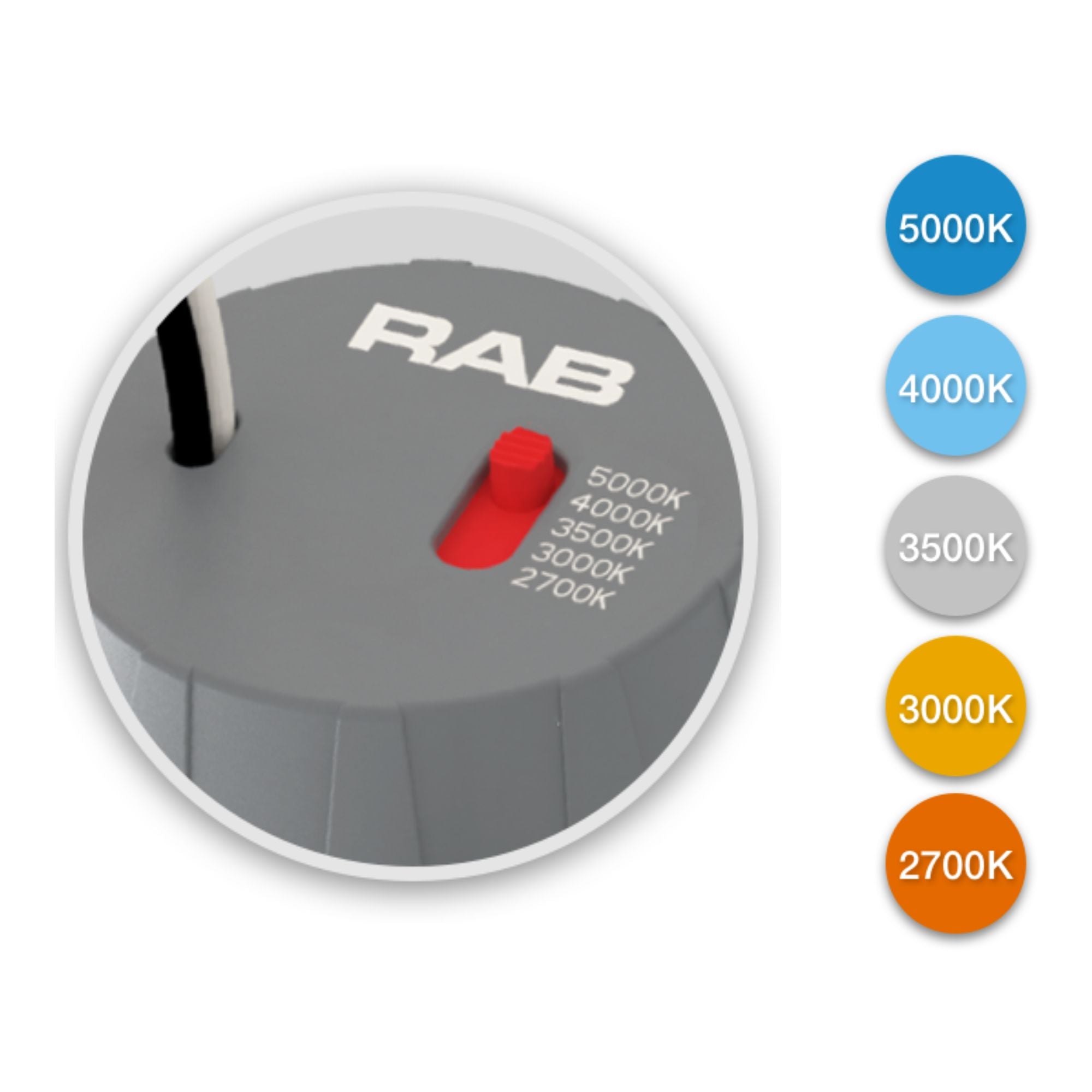 6" Gimbal Retrofit Recessed Light, 11W, 1200 Lumens, 5-CCT, White Trim