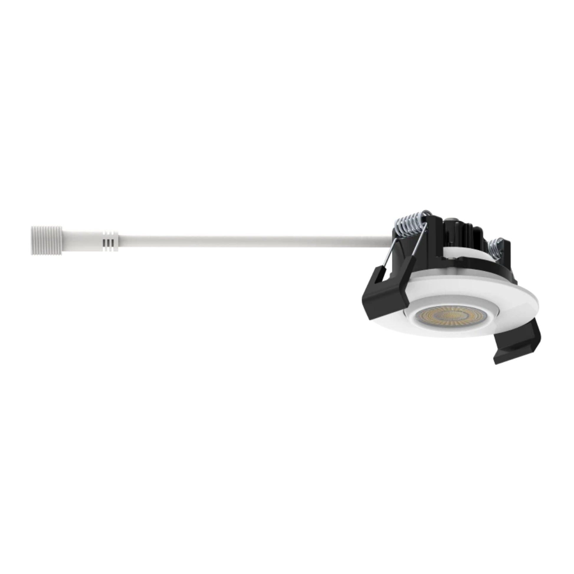 RAB Lighting - 2" Canless Gimbal Downlight, 400 Lm, 5-CCT, 38° Spot, White Smooth Trim | Bees Lighting