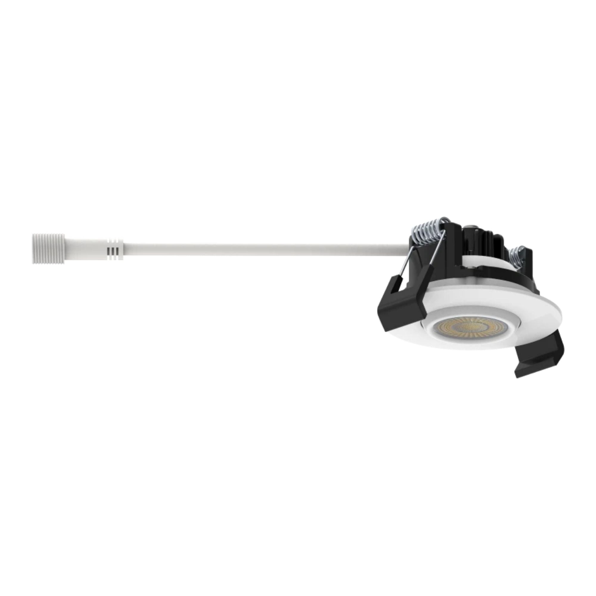 RAB Lighting - 2" Canless Gimbal Downlight, 400 Lm, 5-CCT, 20° Spot, White Smooth Trim | Bees Lighting