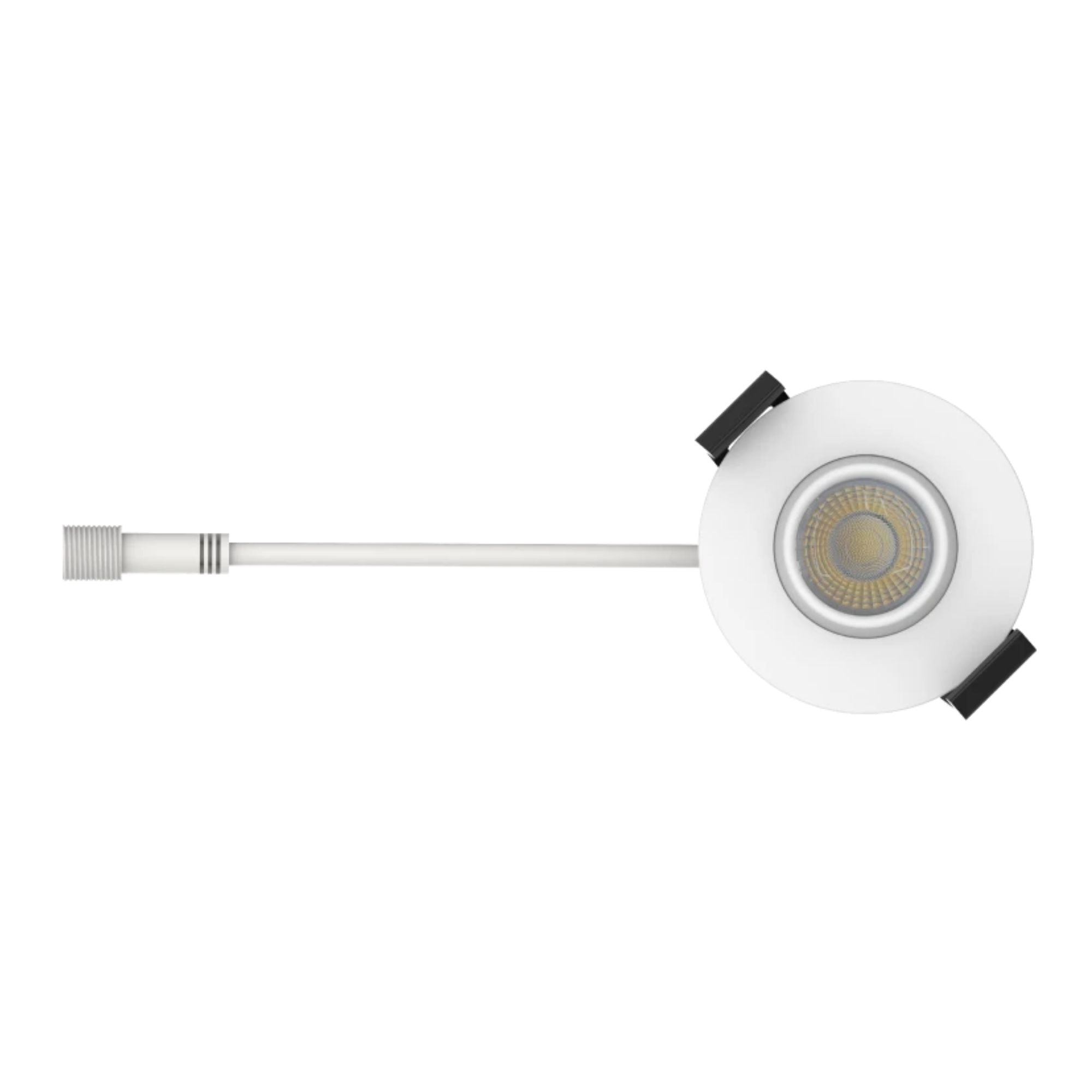 RAB Lighting - 2" Canless Gimbal Downlight, 400 Lm, 5-CCT, 20° Spot, White Smooth Trim | Bees Lighting