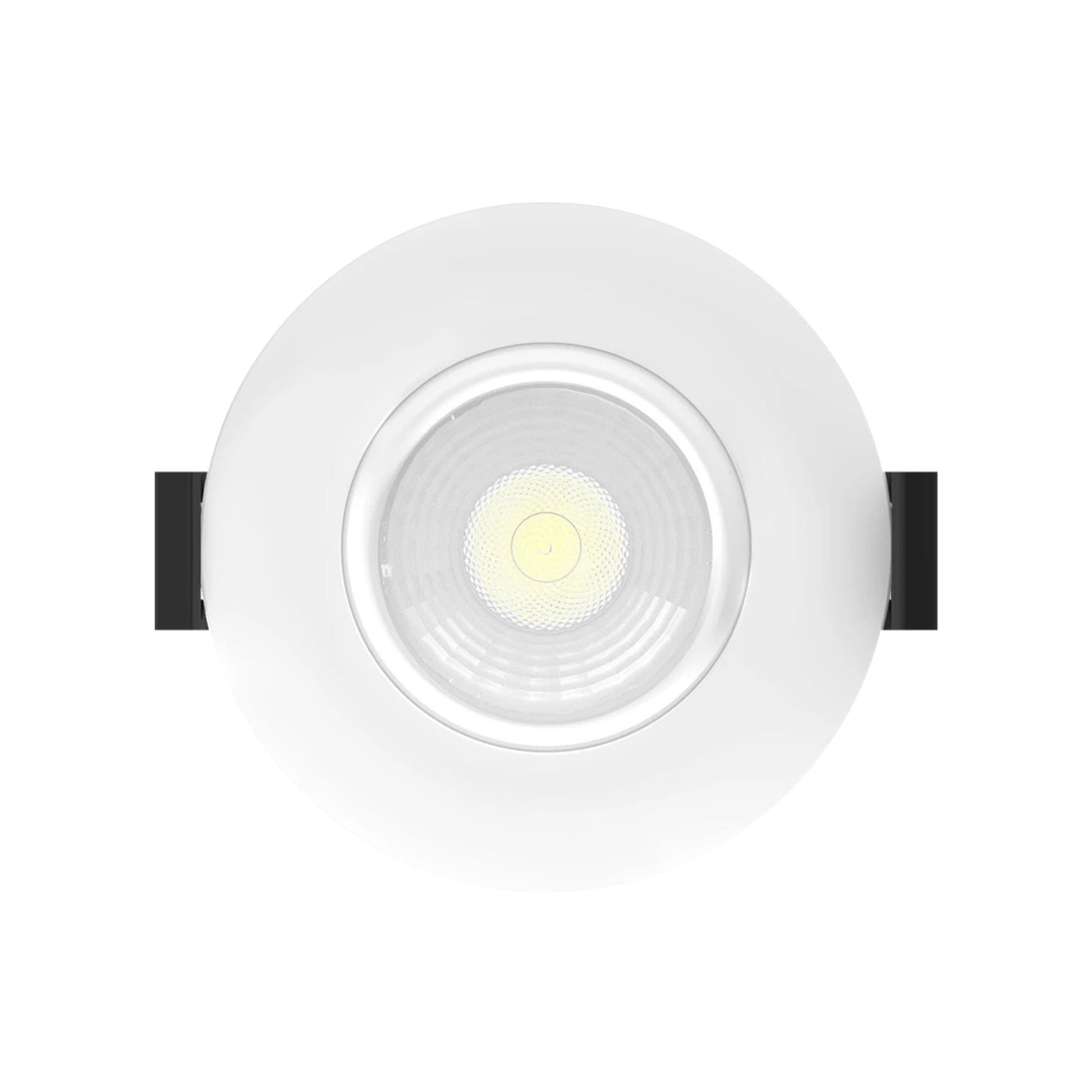 RAB Lighting - 3" Canless Gimbal Downlight, 600 Lm, 5-CCT, 38° Spot, White Smooth Trim | Bees Lighting