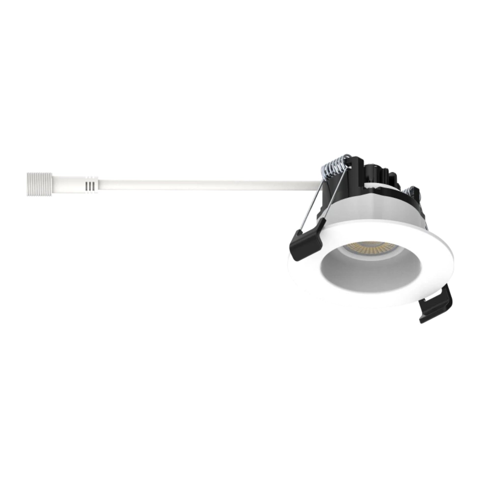 RAB Lighting - 2" Canless Gimbal Downlight, 400 Lm, 5-CCT, 38° Spot, White Deep Regress Trim | Bees Lighting