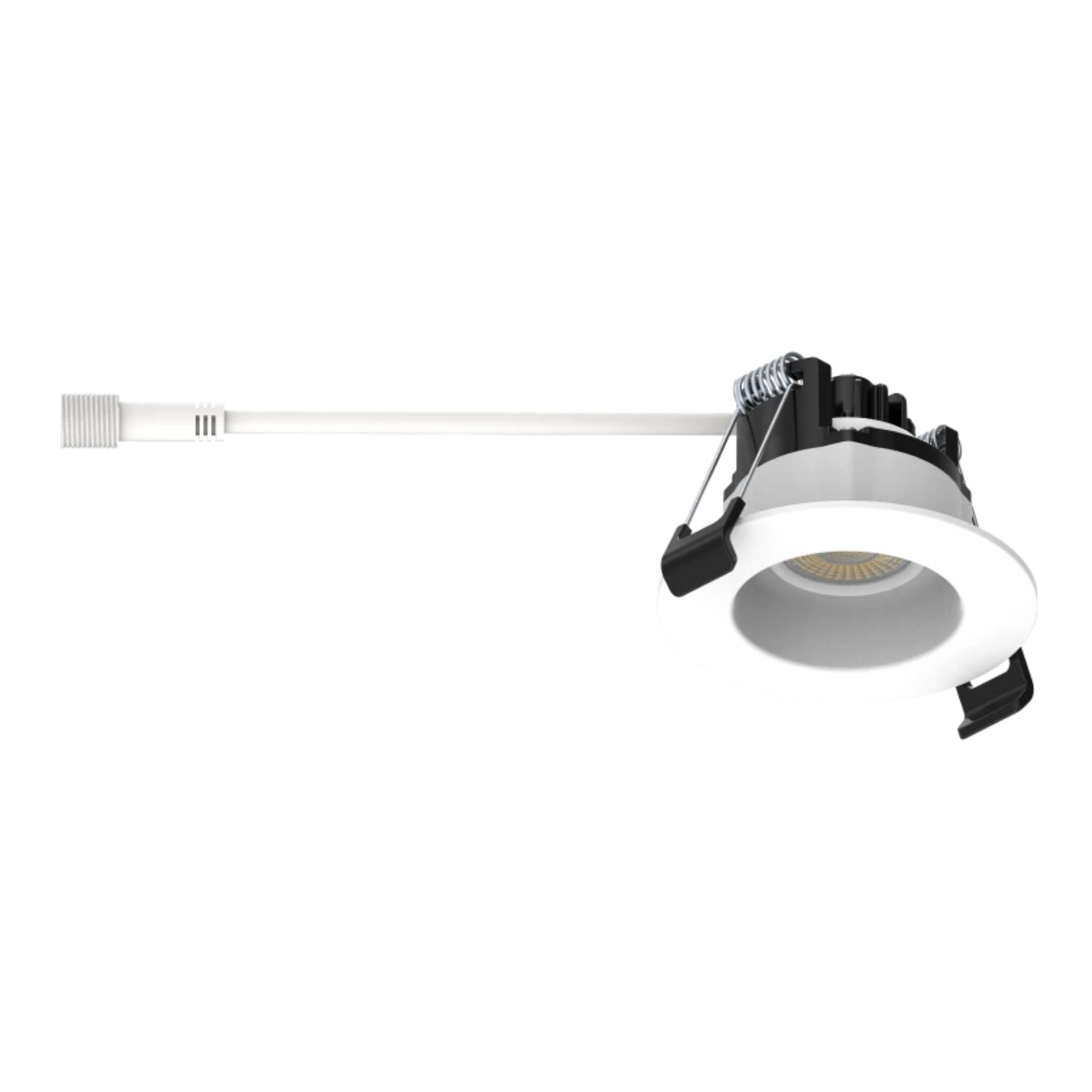 RAB Lighting - 2" Canless Gimbal Downlight, 400 Lm, 5-CCT, 38° Spot, White Deep Regress Trim | Bees Lighting