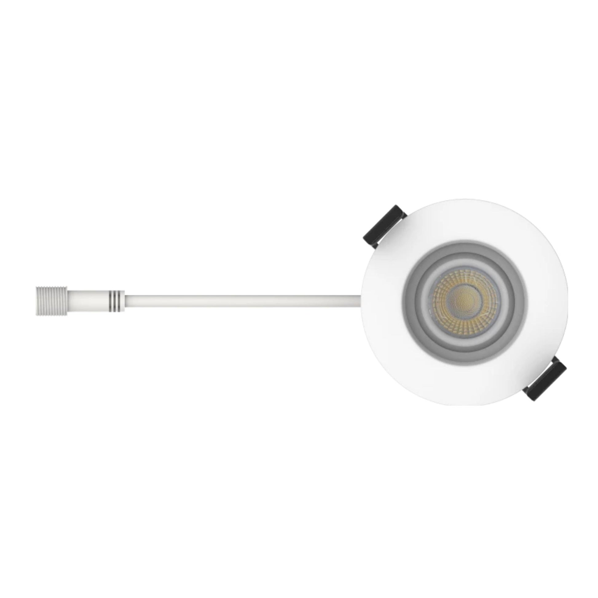 RAB Lighting - 2" Canless Gimbal Downlight, 400 Lm, 5-CCT, 38° Spot, White Deep Regress Trim | Bees Lighting