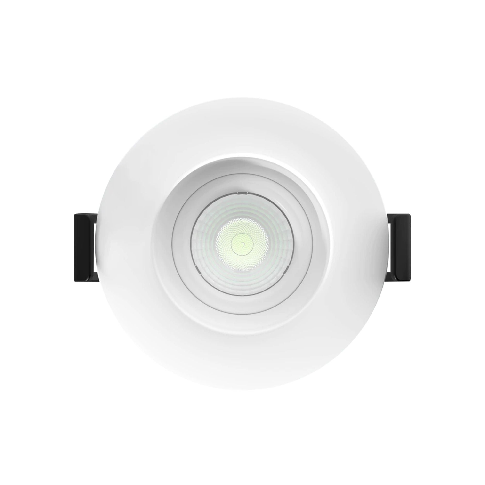 RAB GR2NB 2 in. Deep Regress Smooth Round Gimbal Downlight 6W 400 Lumens Selectable CCT Wet Rated