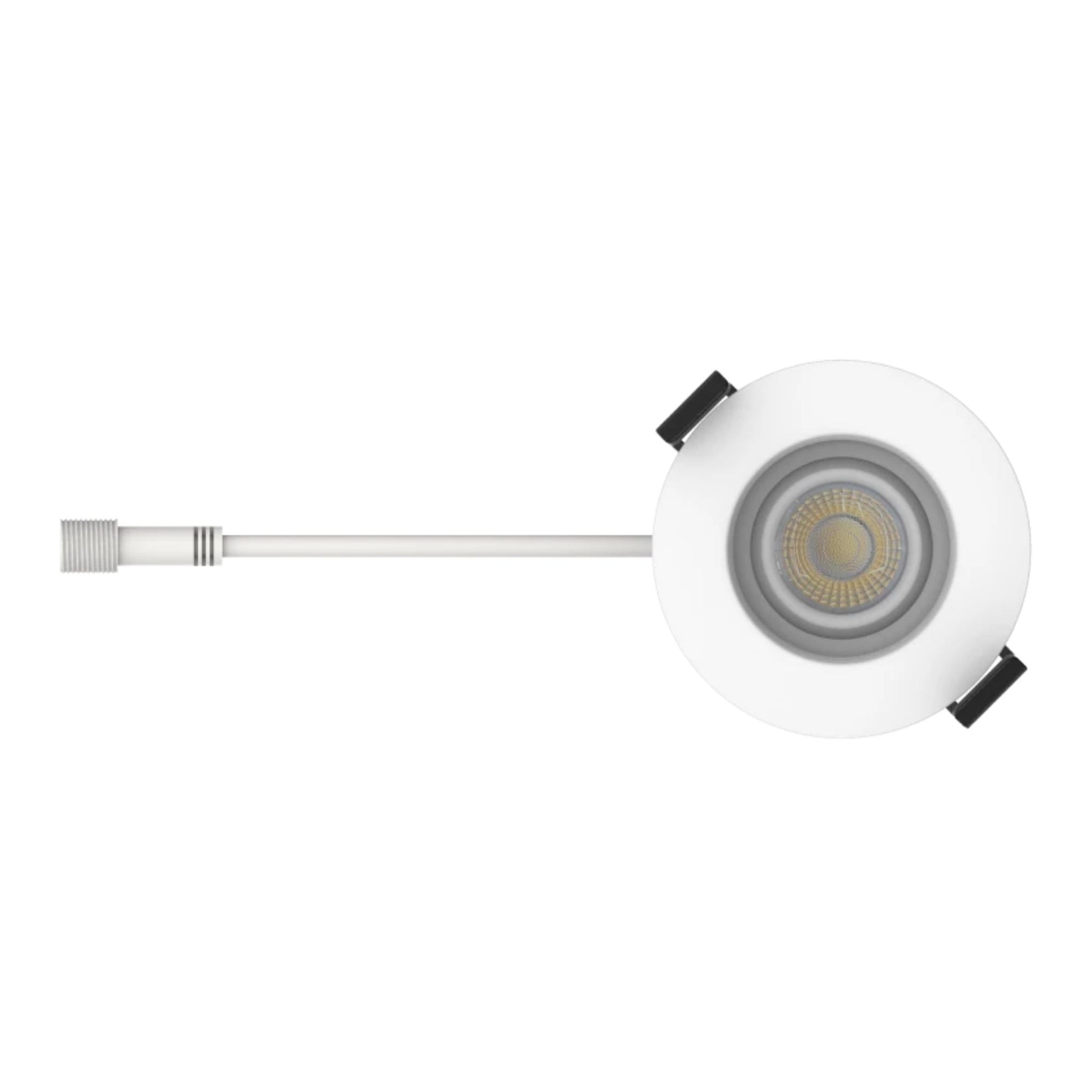 RAB Lighting - 2" Canless Gimbal Downlight, 400 Lm, 5-CCT, 20° Spot, White Deep Regress Trim | Bees Lighting