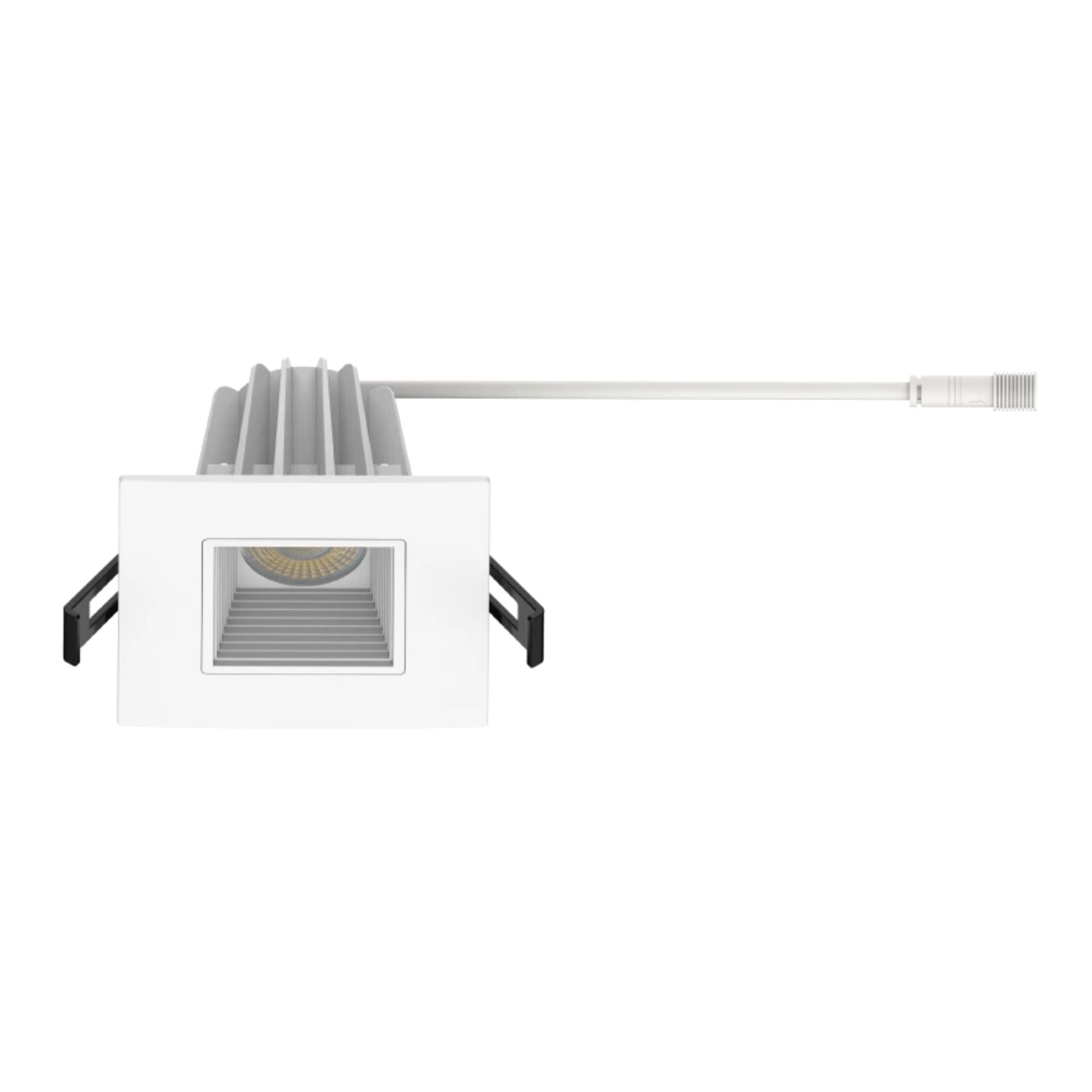 RAB Lighting - 3" Canless LED Recessed Light, 650 Lumens, 5-CCT, Square Baffle Trim | Bees Lighting