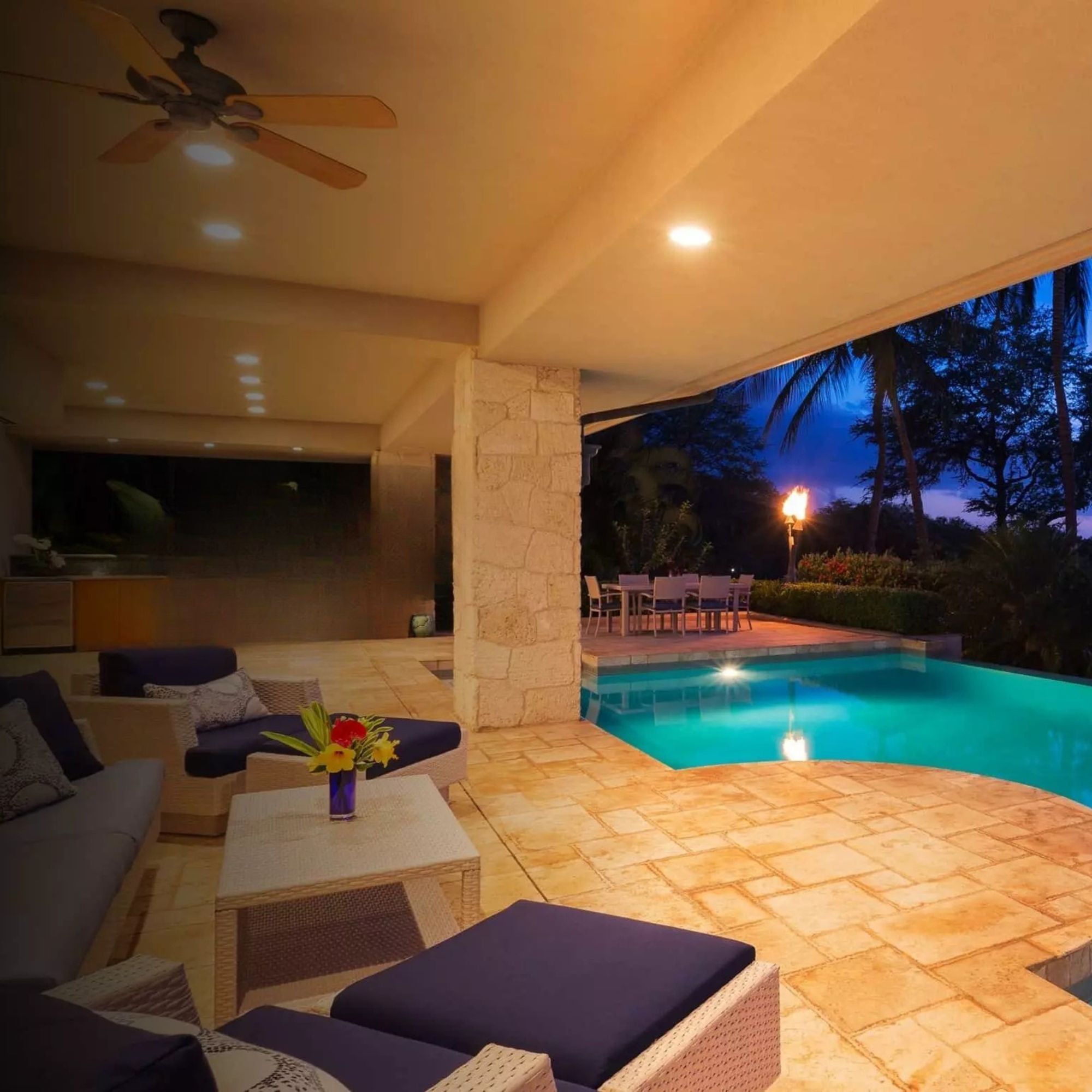 6" CCT-Adjustable LED Recessed Downlight, 10W, 900 Lm, Smooth Trim, Pack of 12