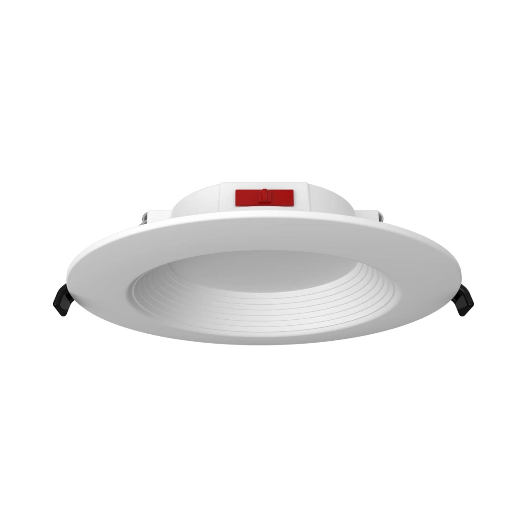 6" CCT-Adjustable LED Recessed Downlight, 10W, 900 Lm, Baffle Trim, Pack of 12