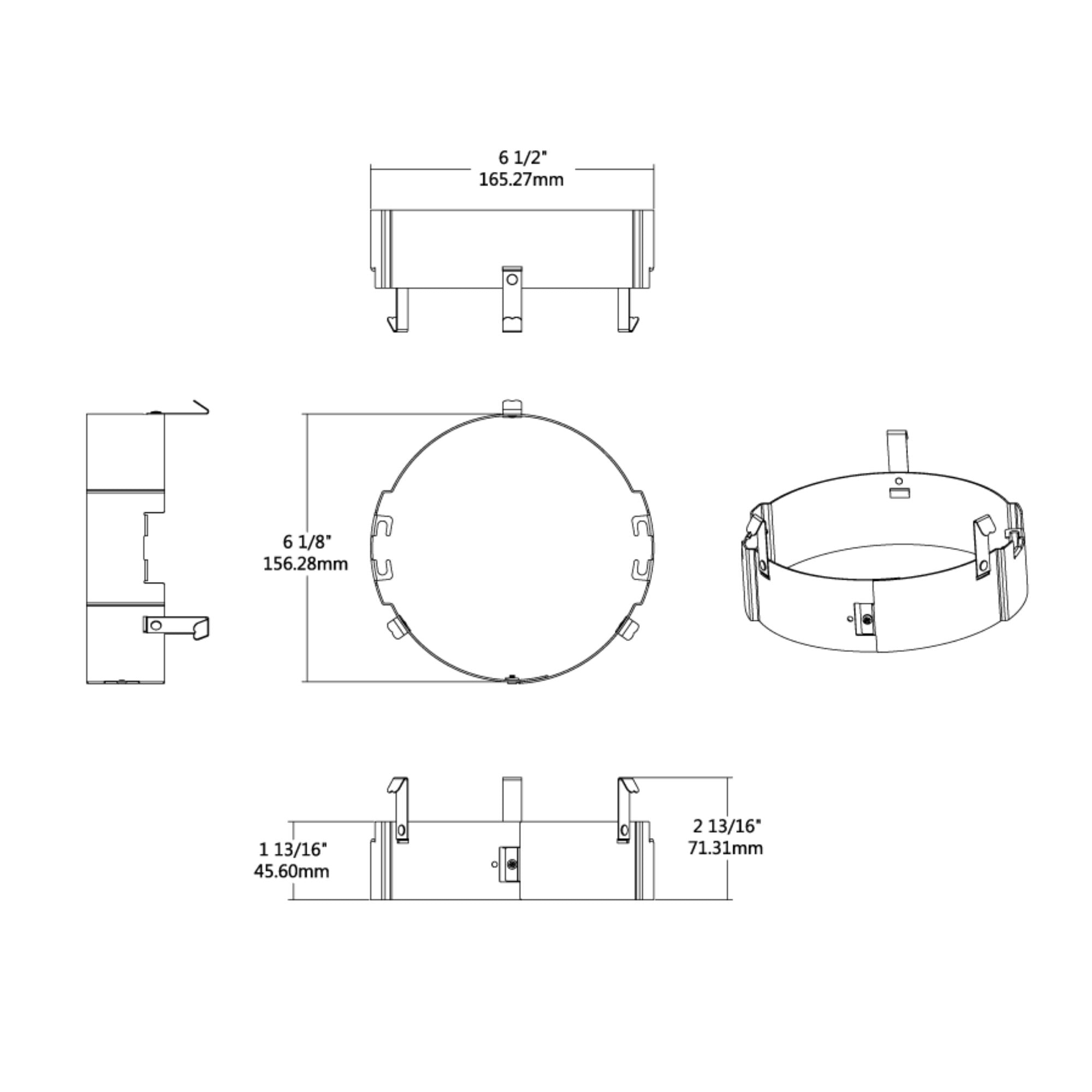 RAB RFLED-RETROBAND 5''/6'' Round Retrofit Band Accessory