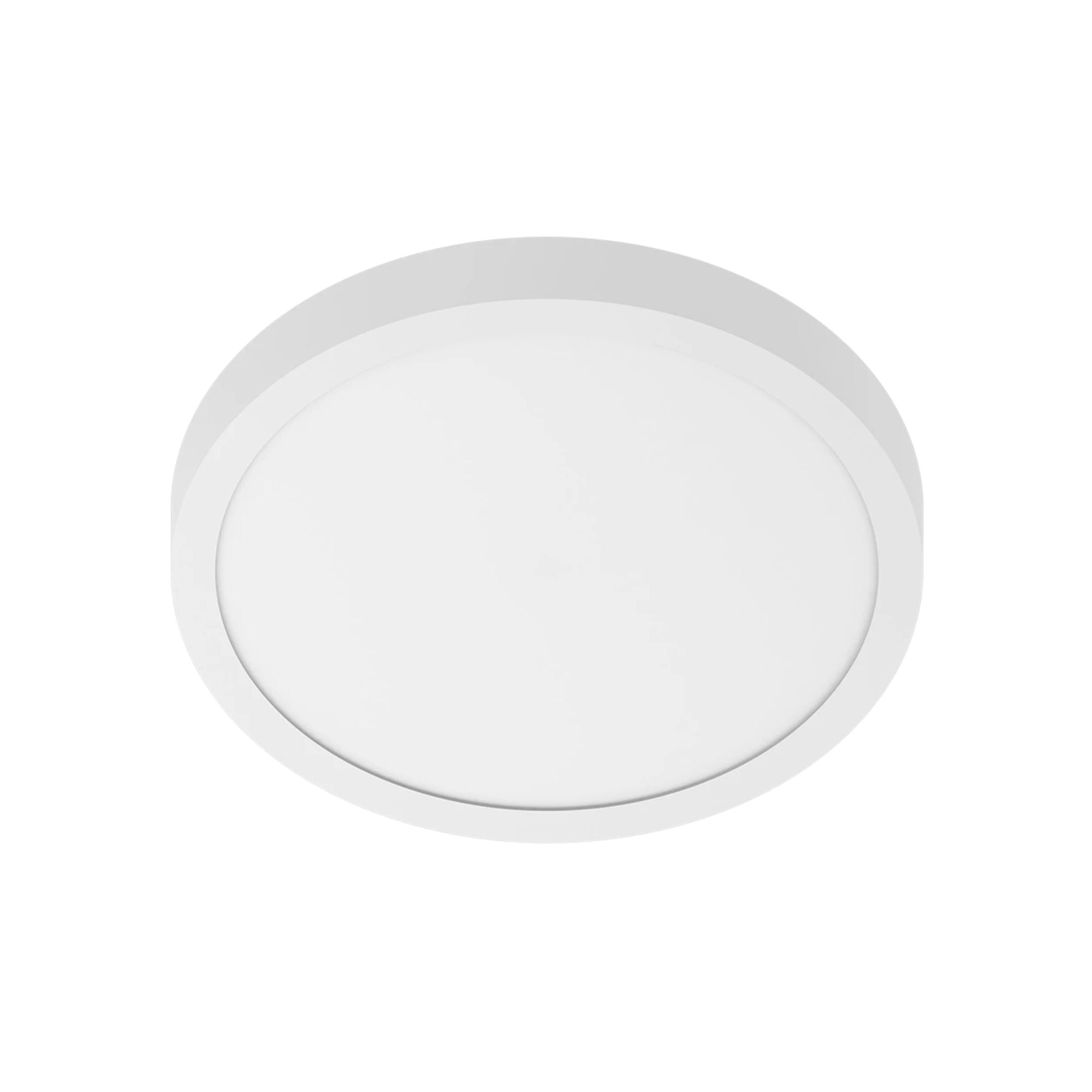 Slim SUMO 12" Smart LED Surface Mount, 5CCT, 120-277V, White Finish