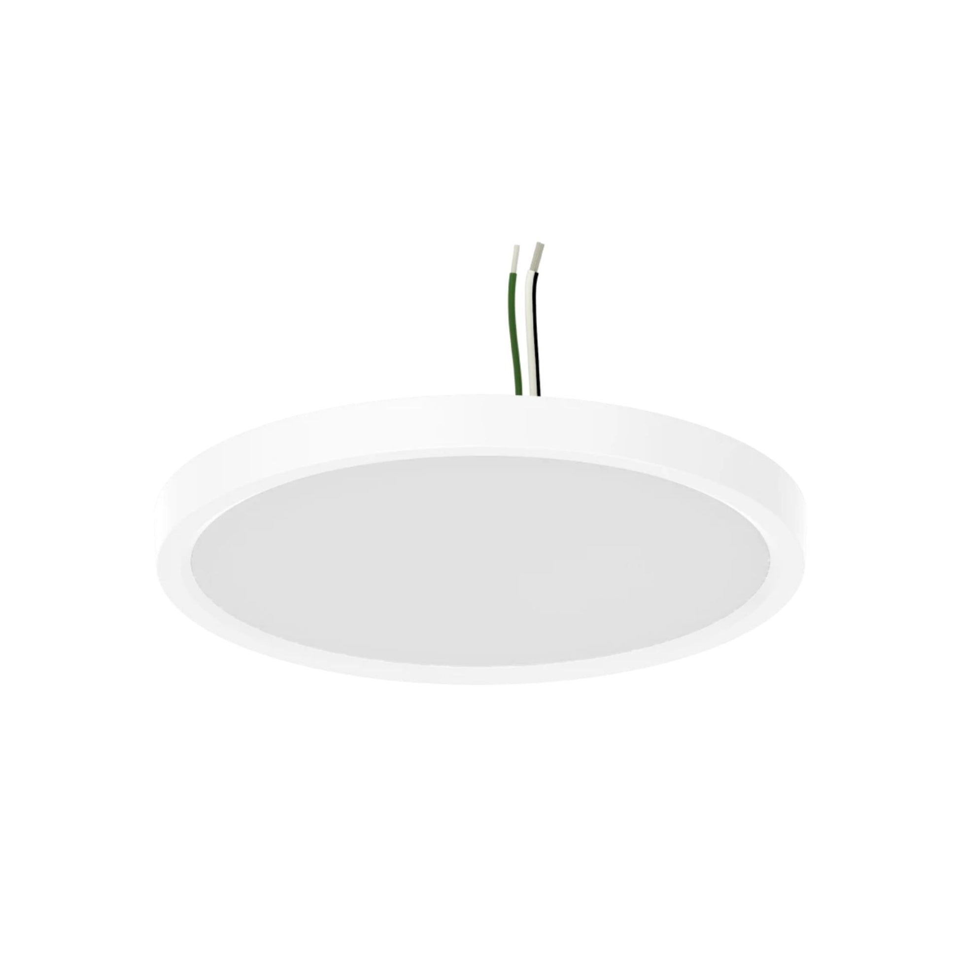 SUMO Slim 7" Round LED Surface Mount, 900 Lm, 5CCT, White - Bees Lighting