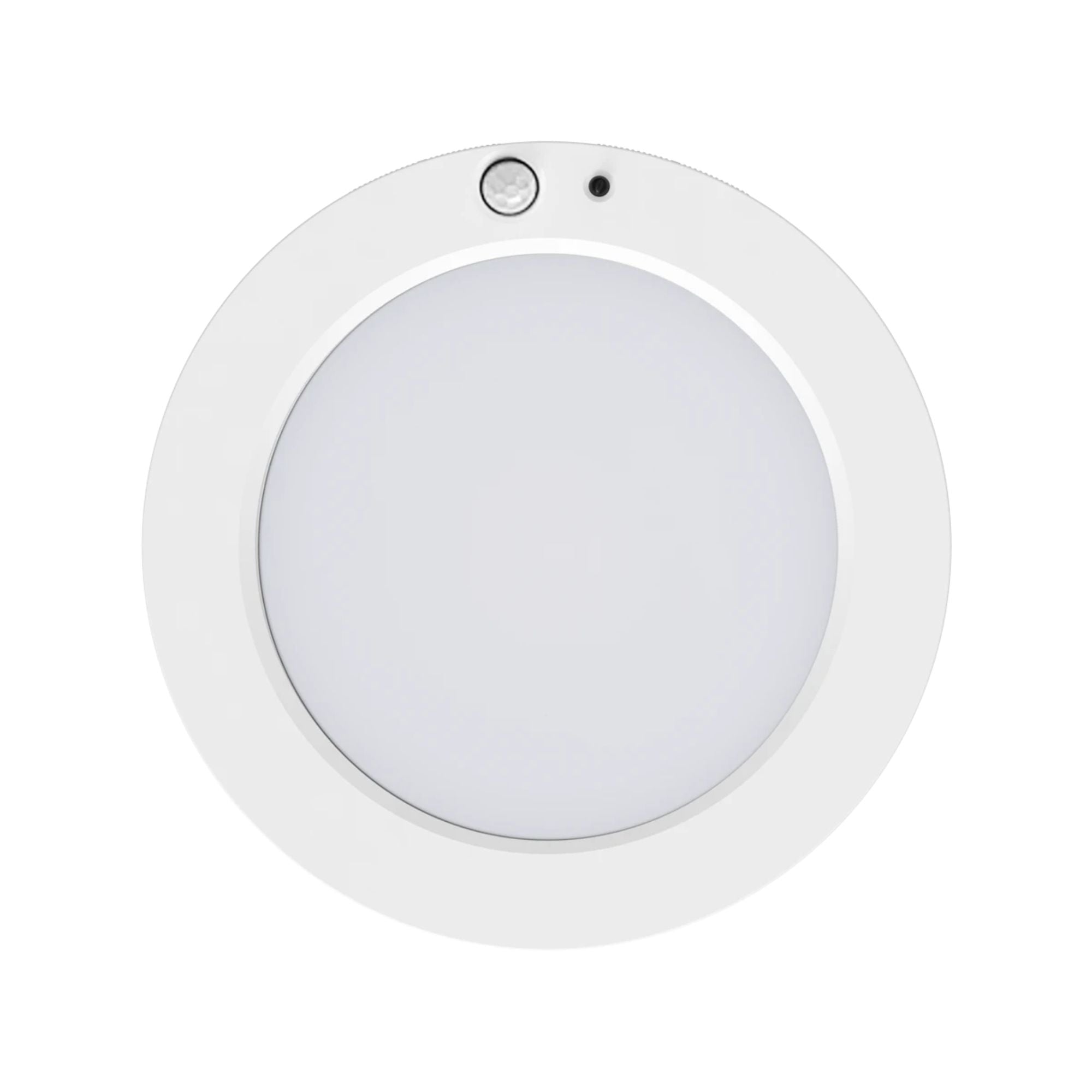 RAB SUMO-R-5/PIR 5.5" LED Surface Mount, 10W, 850lm, Selectable CCT, 120V, White, Motion Sensor