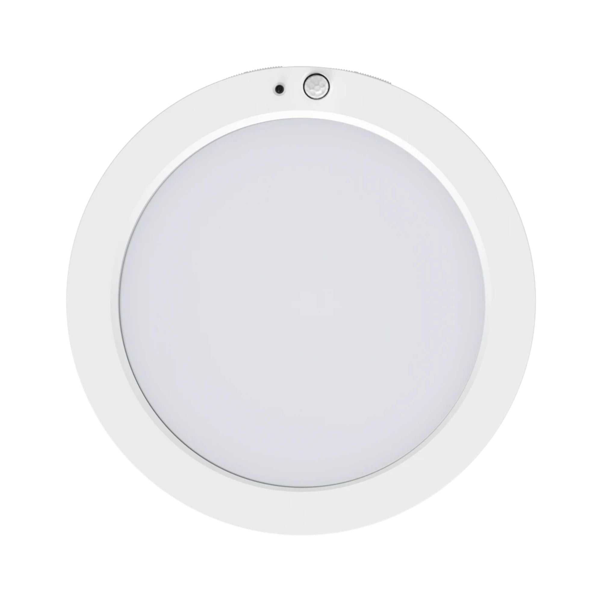 RAB SUMO-R-7/PIR 7" LED Surface Mount, 14W, 1150lm, Selectable CCT, 120V, White, Motion Sensor
