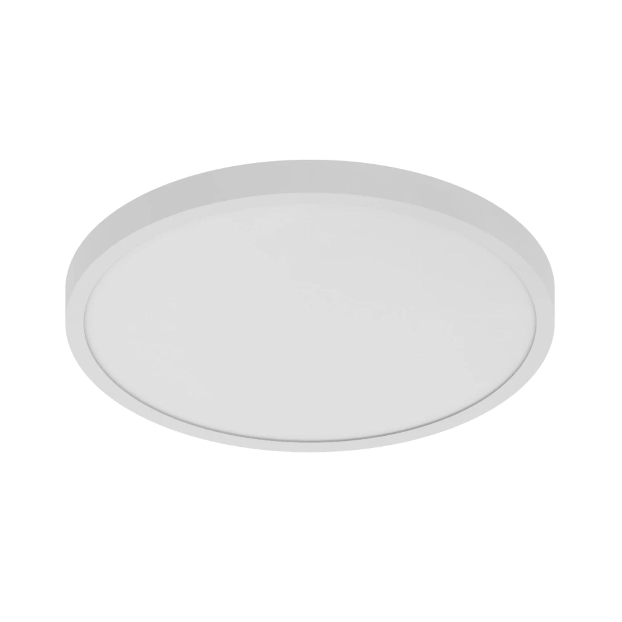 SUMO XL 19" LED Surface Mount, 5CCT, White Finish, 120-277V
