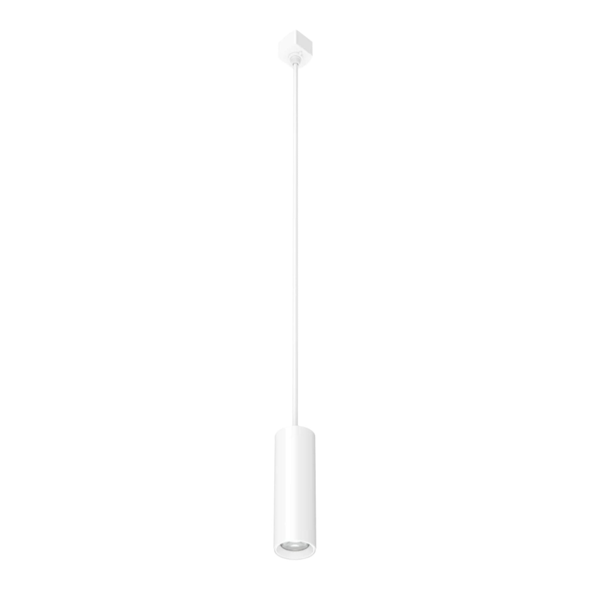TKP Medium Track Pendant Light, 8W, 725 Lumens, 30K|40K|50K, Halo, 36°, White