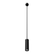 TKP Medium Track Pendant Light, 8W, 725 Lumens, 30K|40K|50K, Halo, 36°, Black