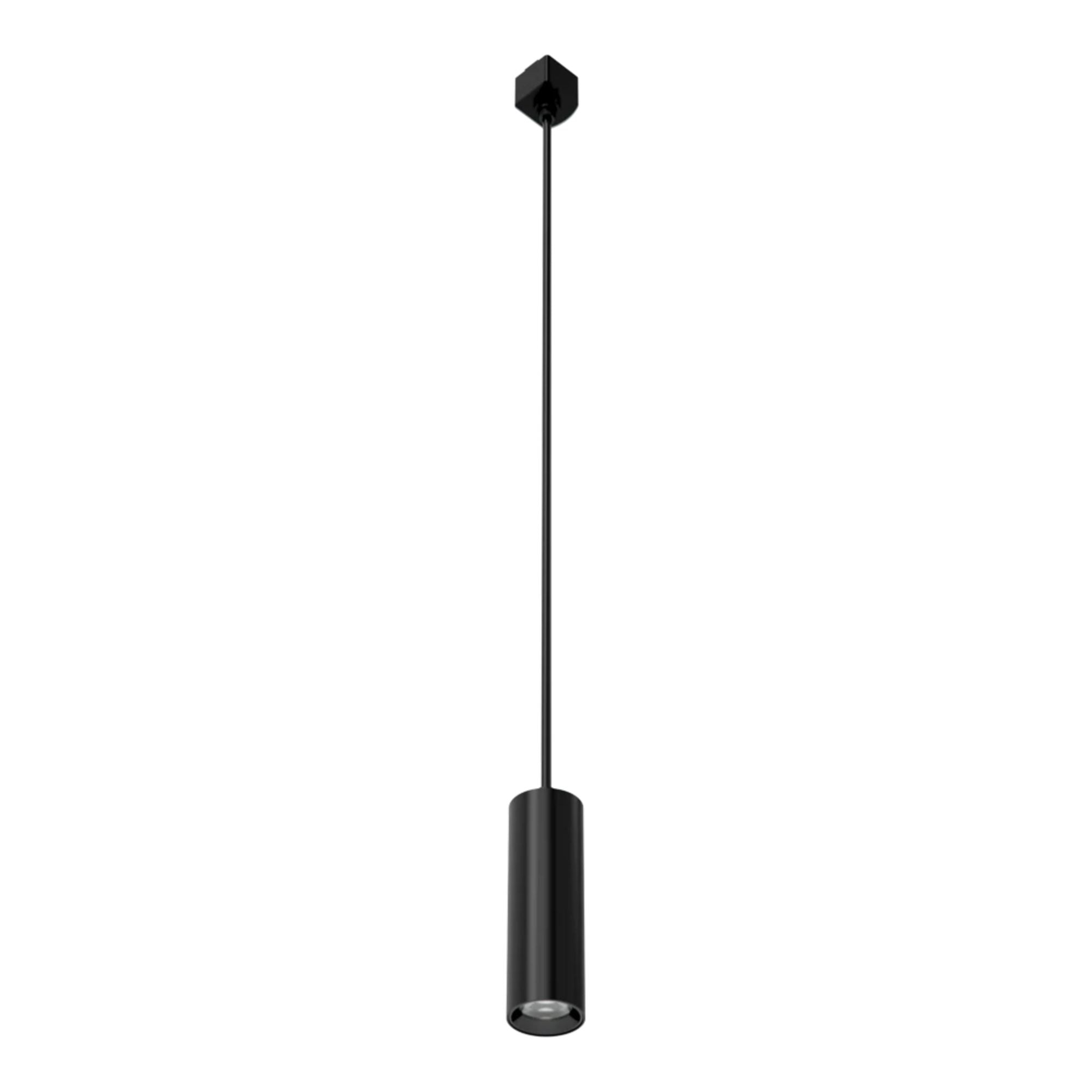 TKP Medium Track Pendant Light, 8W, 725 Lumens, 30K|40K|50K, Halo, 36°, Black