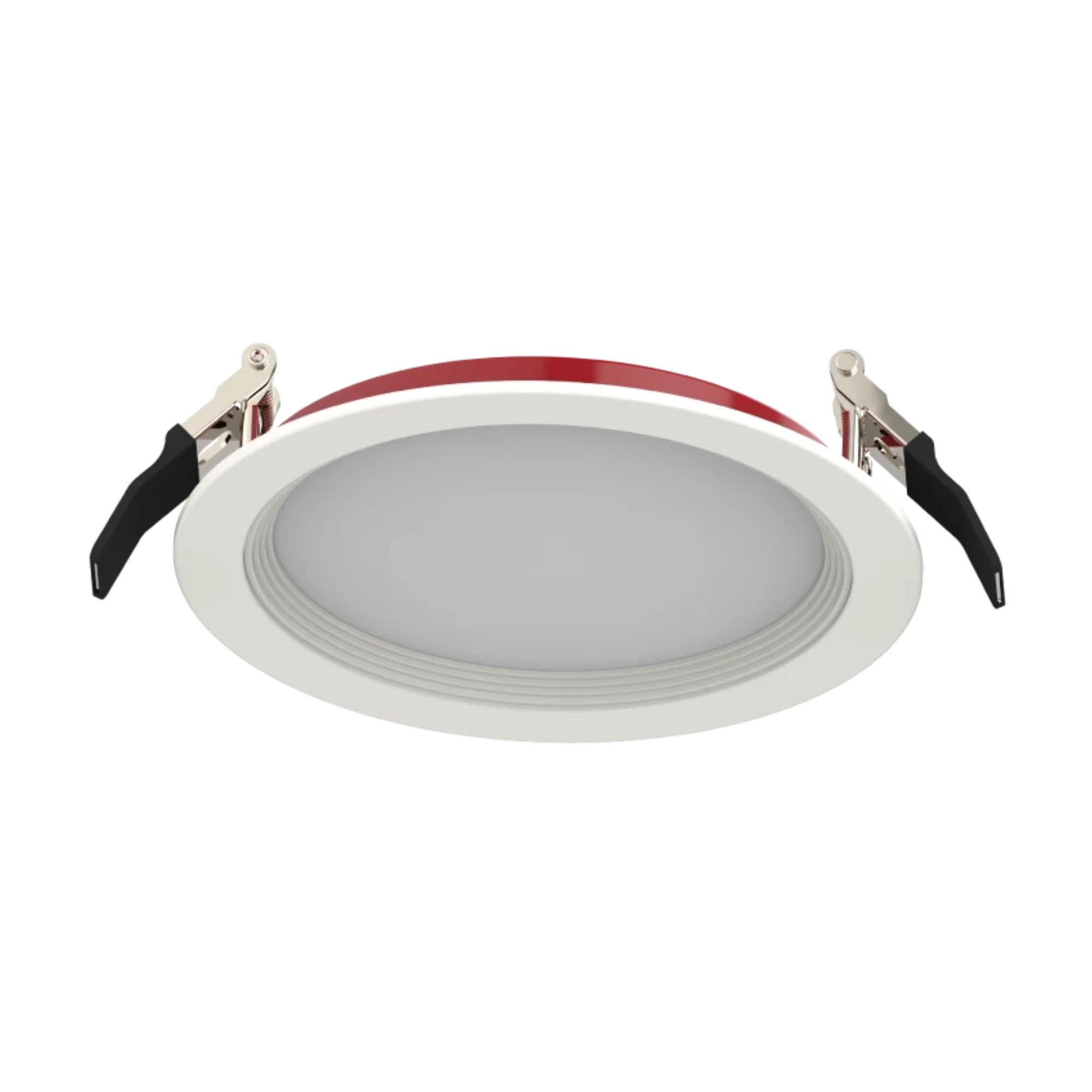 6" Fire Rated Wafer LED Recessed Light, 1400 Lm, 5-CCT, Baffle Trim