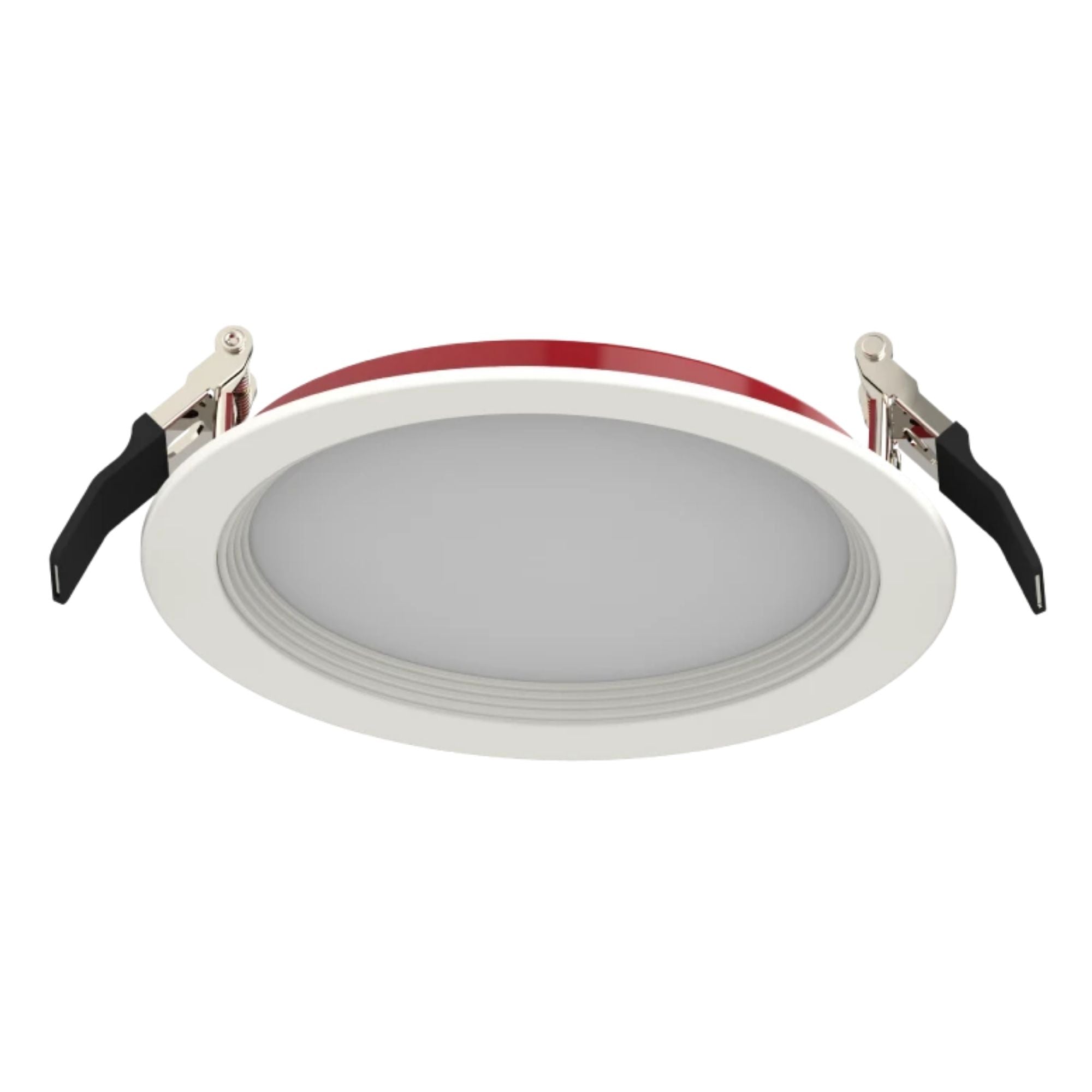 6" Fire Rated Wafer LED Recessed Light, 1400 Lm, 5-CCT, Baffle Trim