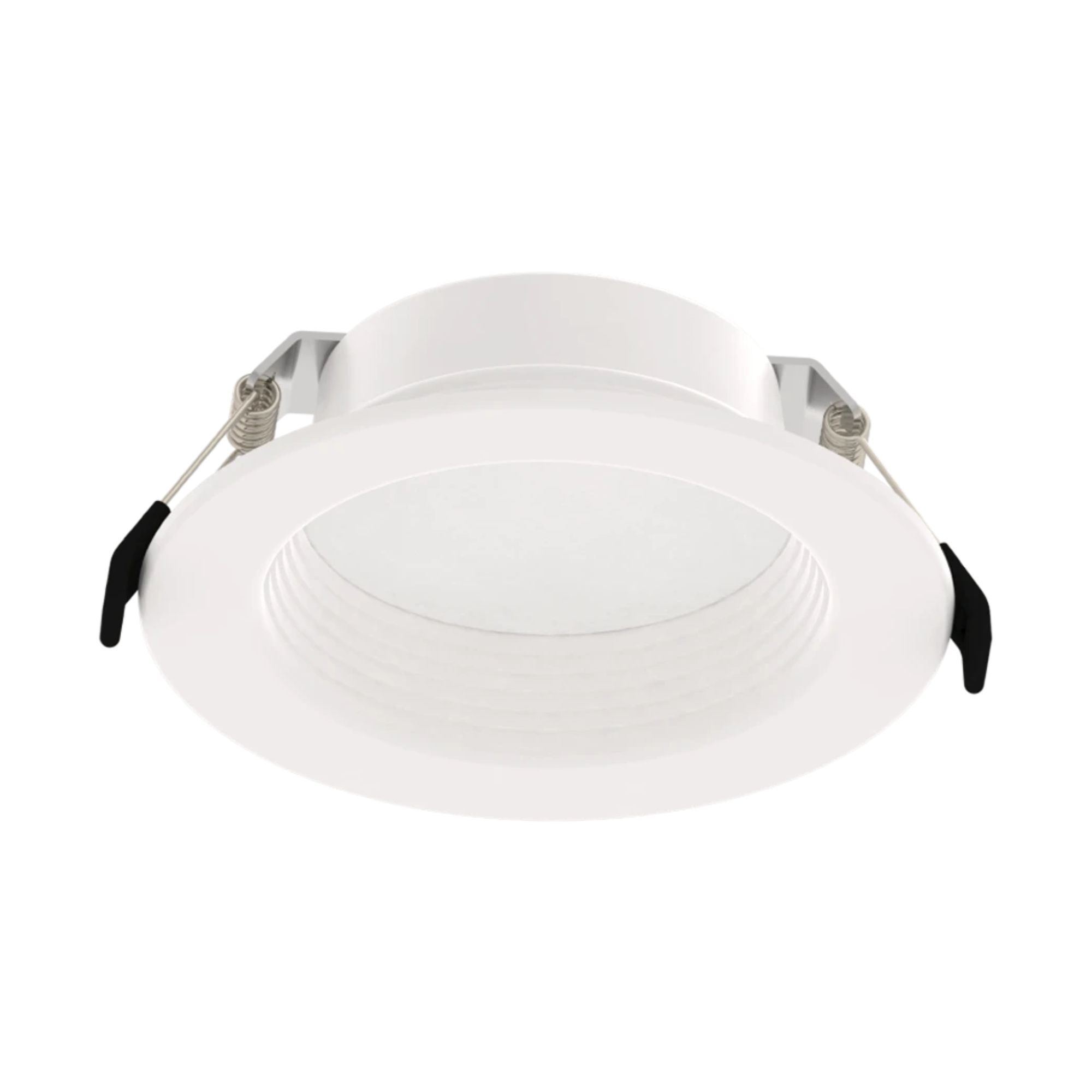 4" Wafer Recessed LED Downlight, 1200 Lm, 5-CCT, Deep Regress Baffle Trim
