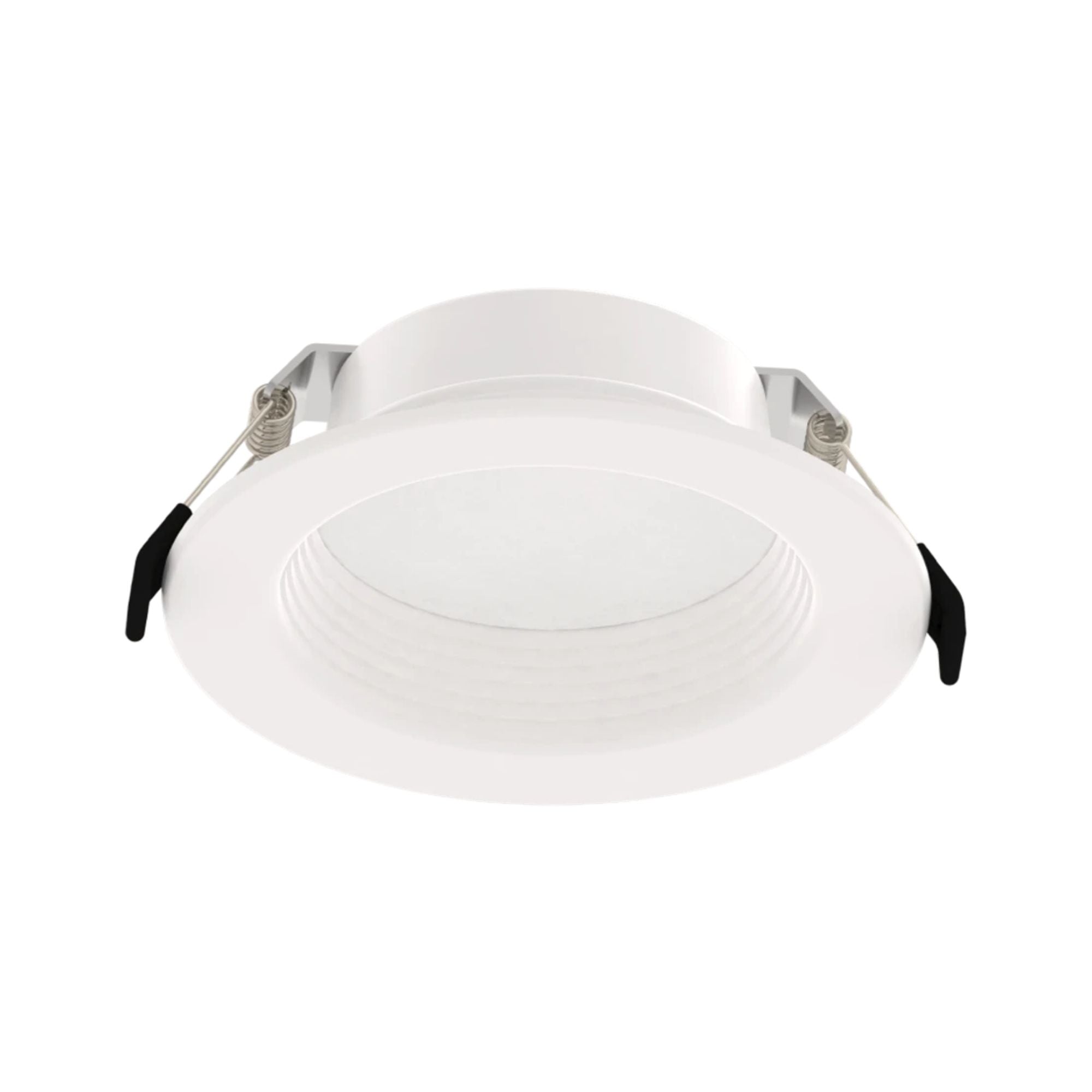 4" Wafer Recessed LED Downlight, 1200 Lm, 5-CCT, Deep Regress Baffle Trim