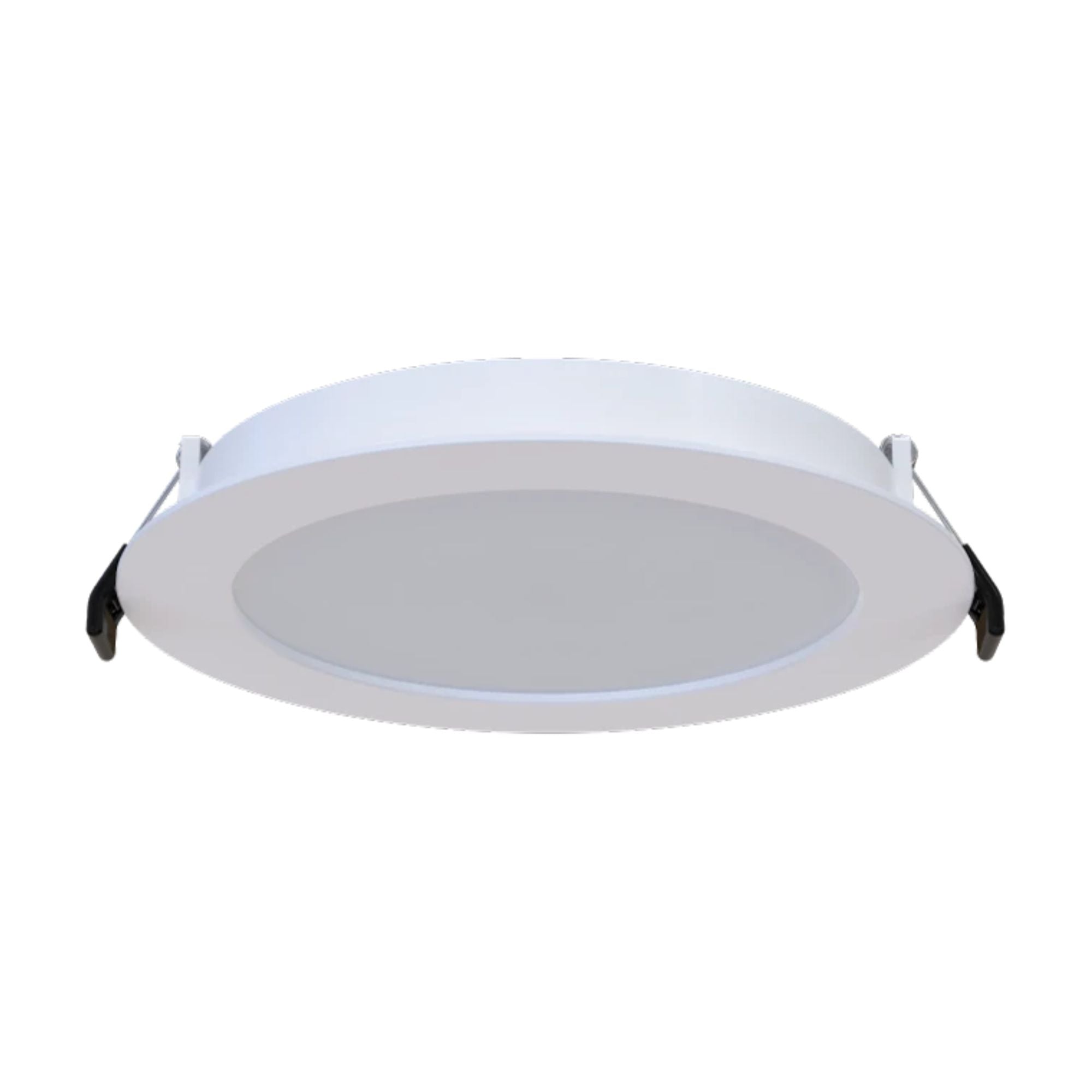 6" Back-Lit Wafer Downlight, 1000 Lm, CCT-Selectable, White Smooth Trim