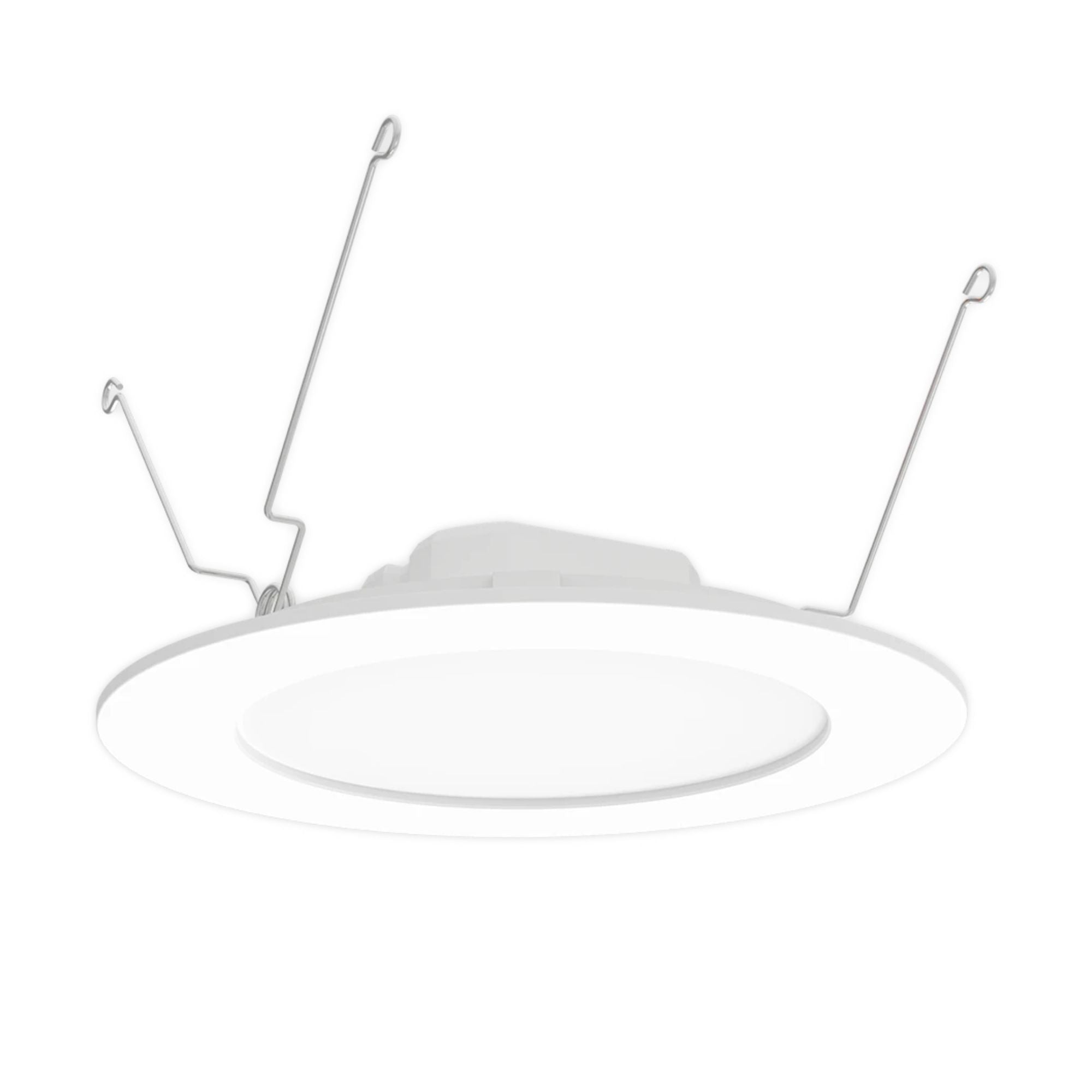 5/6'' Wafer Retrofit LED Can Light, 1300 Lm, 5-CCT, White Smooth Trim