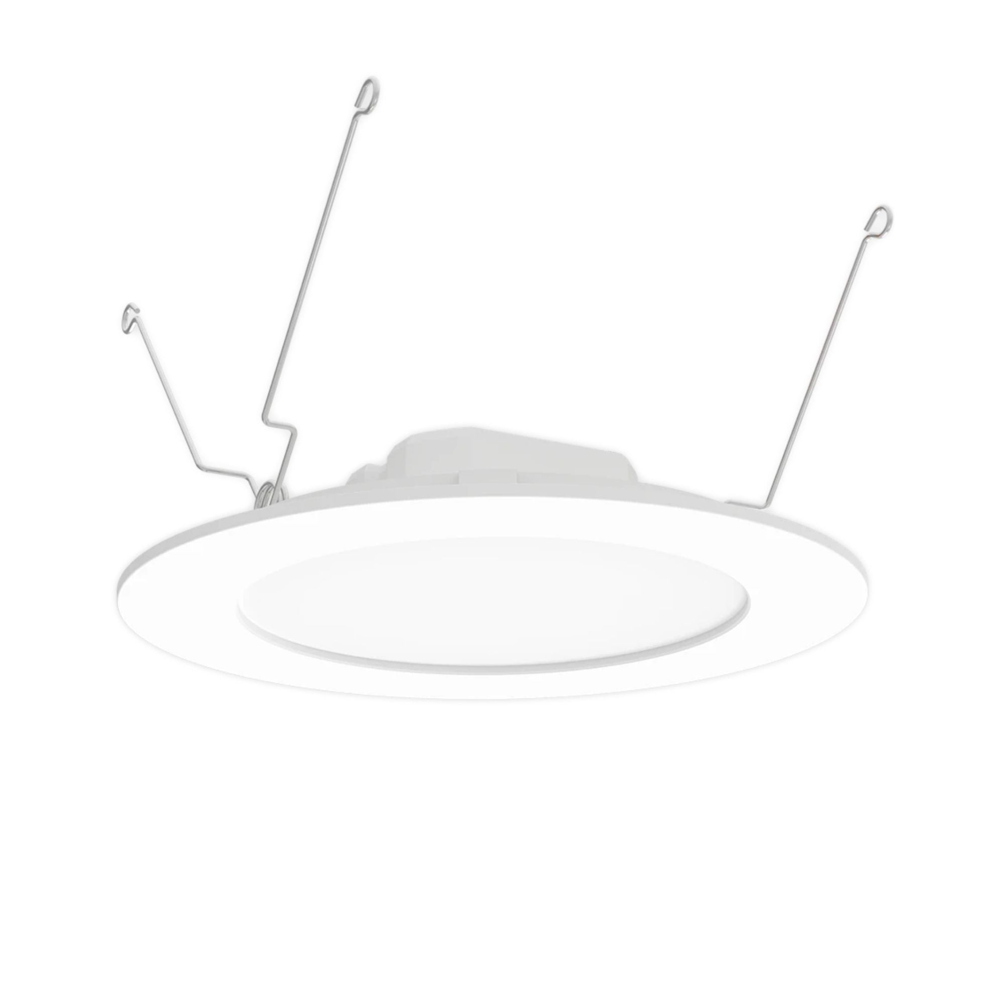5/6'' Wafer Retrofit LED Can Light, 1300 Lm, 5-CCT, White Smooth Trim