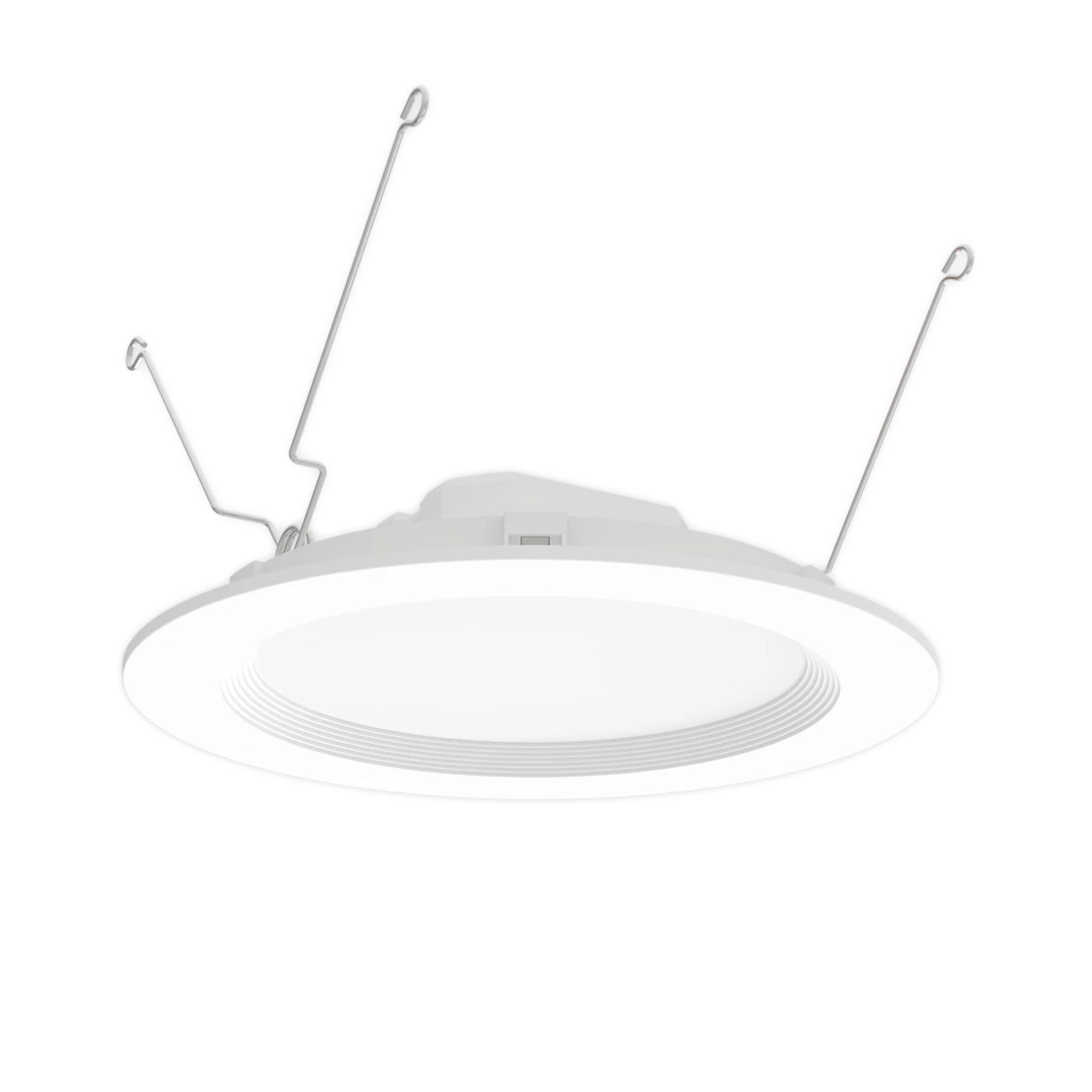 5/6'' Wafer Retrofit LED Can Light, 1300 Lm, 5-CCT, White Baffle Trim