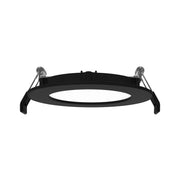 4" Wafer LED Downlight, 800 Lm, 5-CCT, Black Smooth Trim - Bees Lighting