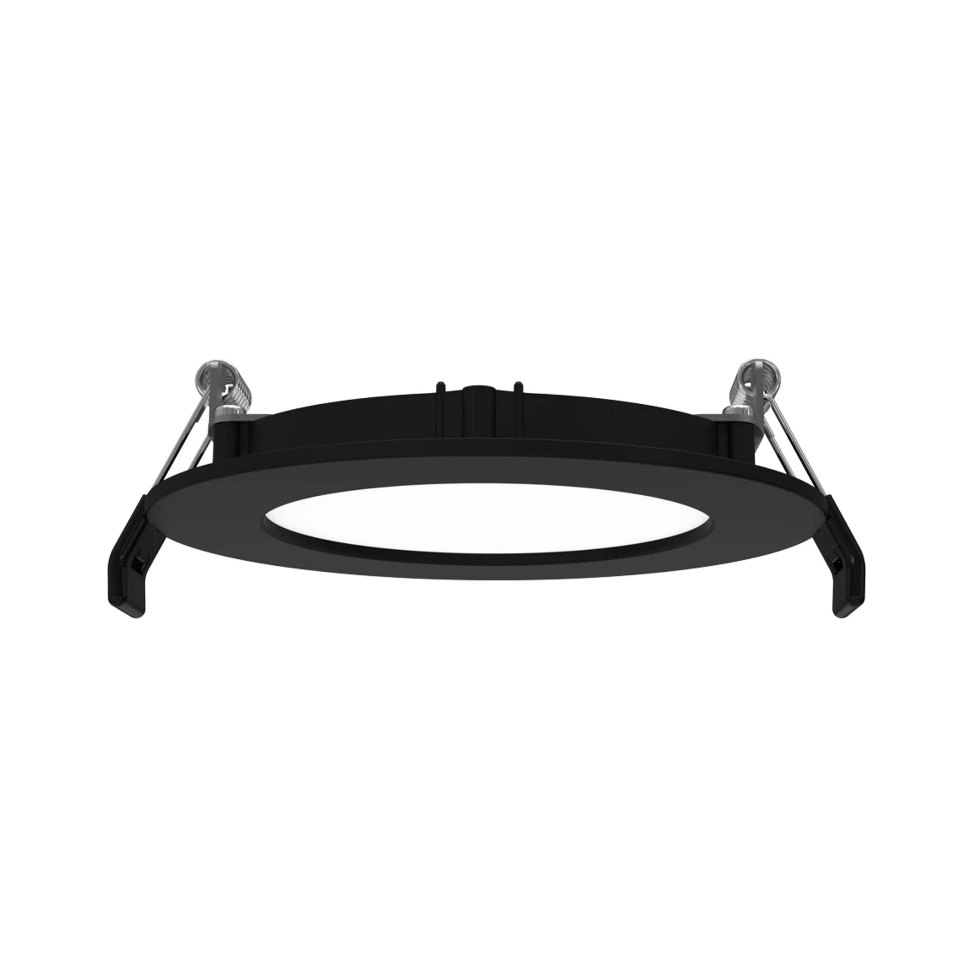 4" Wafer LED Downlight, 800 Lm, 5-CCT, Black Smooth Trim - Bees Lighting