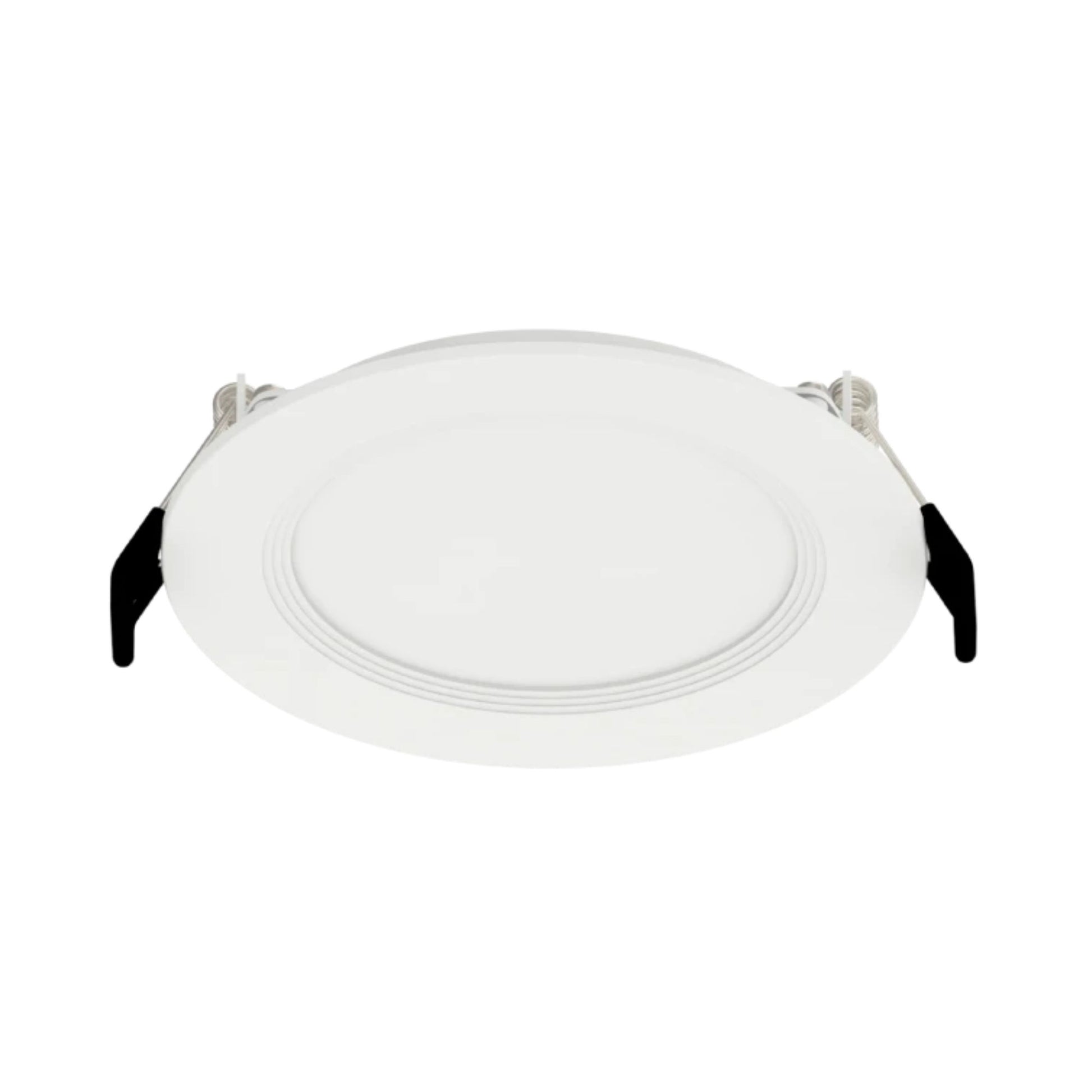 RAB CCT-Adjustable WFRL Round Edge-Lit Wafer Downlight, Shallow Baffle Trim - Bees Lighting
