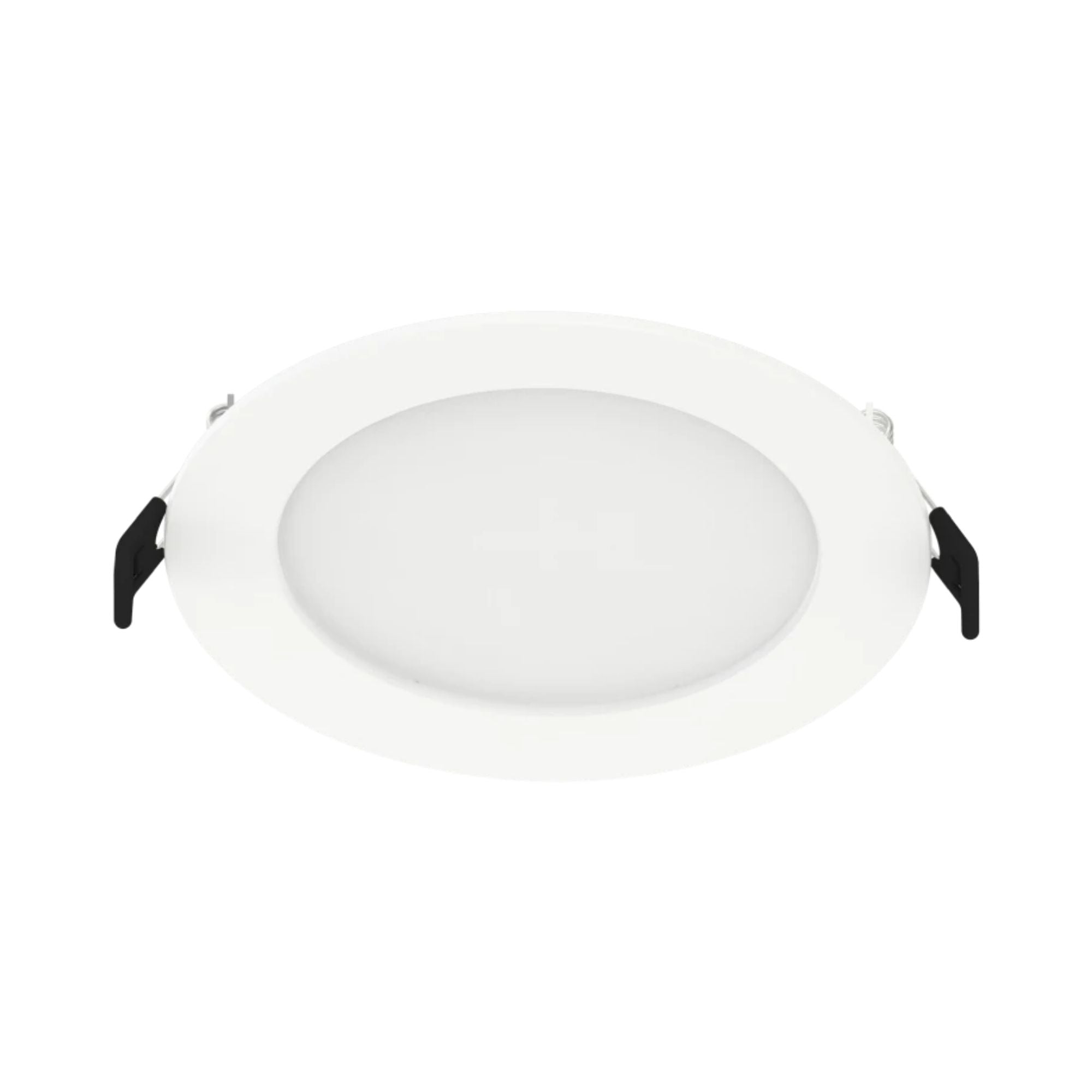4" Wafer LED Downlight, 750 Lm, 5-CCT, White Baffle Trim