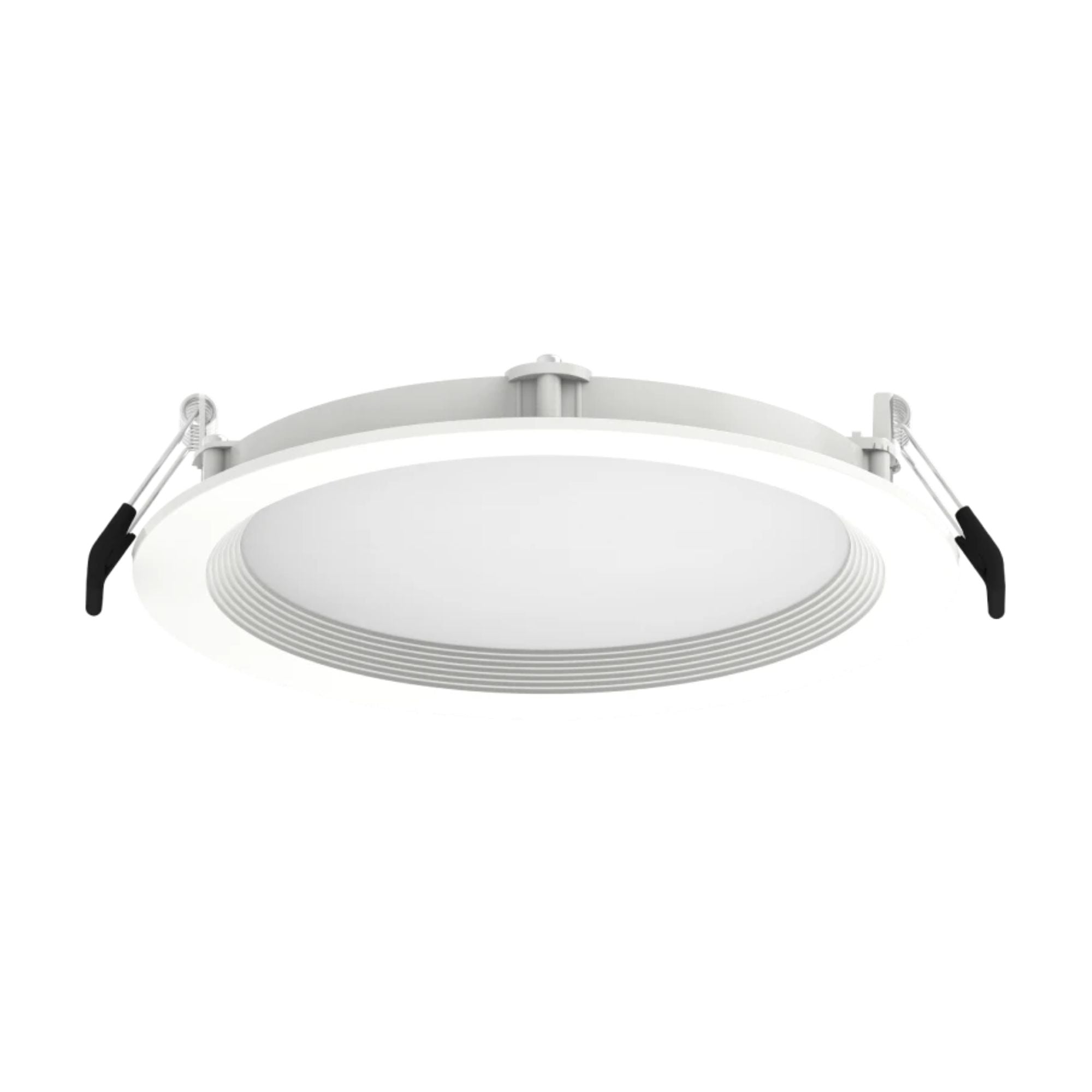 6" Wafer Commercial Downlight, 1300 Lm, 5-CCT, 120-277V, White Baffle Trim