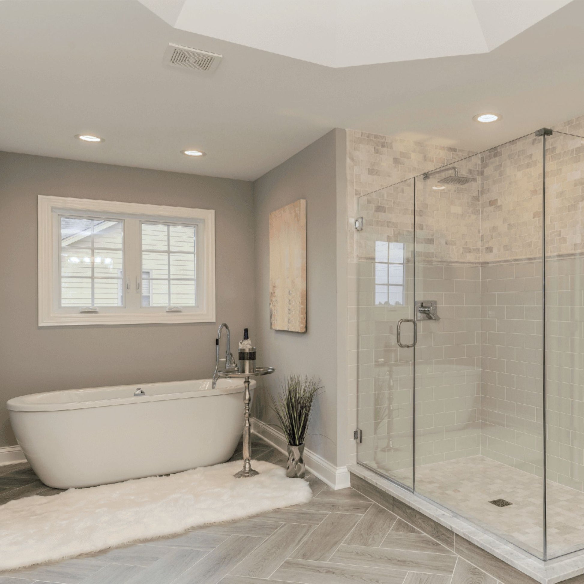 RAB Lighting - 6" Wafer Commercial Downlight, 1300 Lm, 5-CCT, 120-277V, White Baffle Trim | Bees Lighting