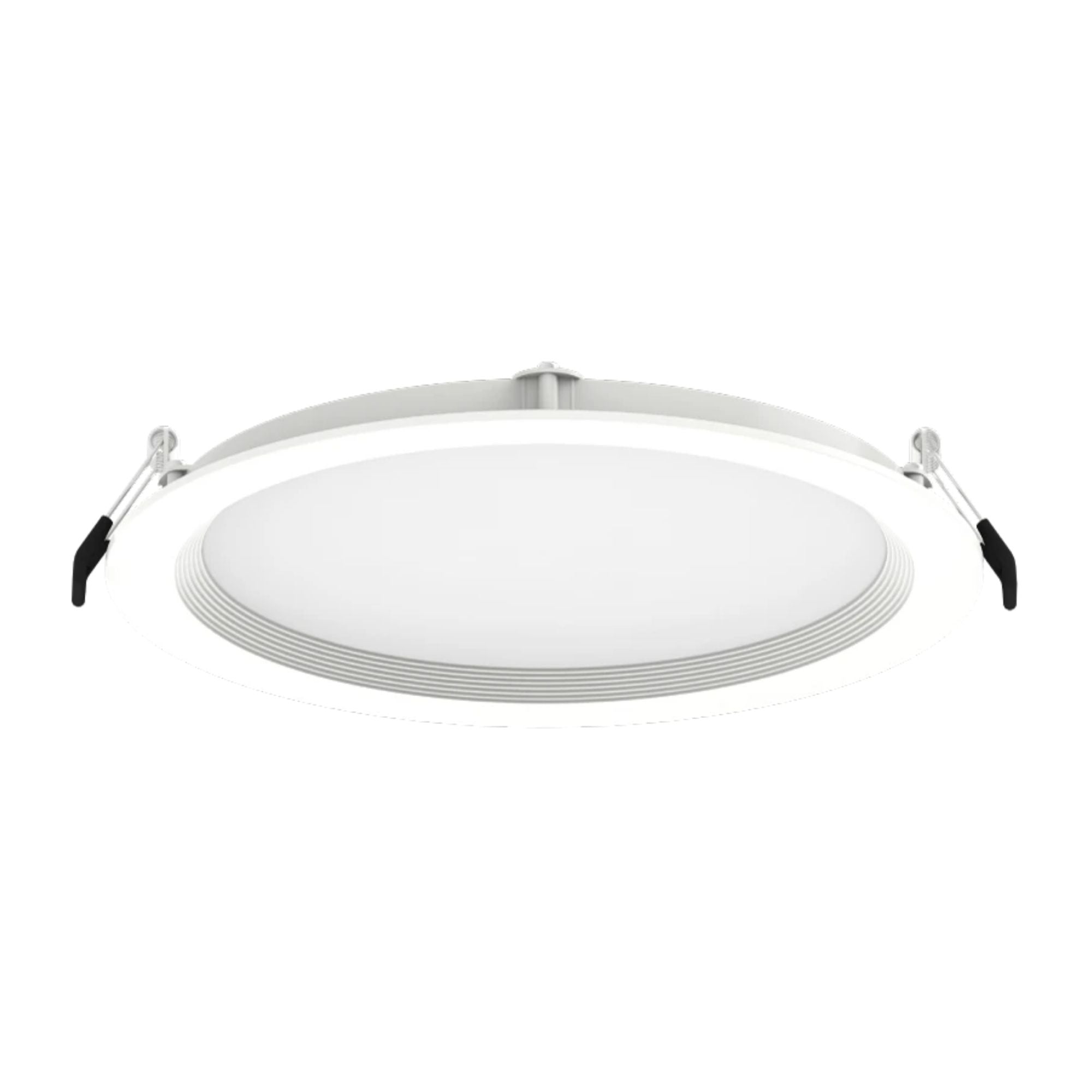 8" Wafer LED Downlight, 2100 Lm, 5-CCT, White Baffle Trim