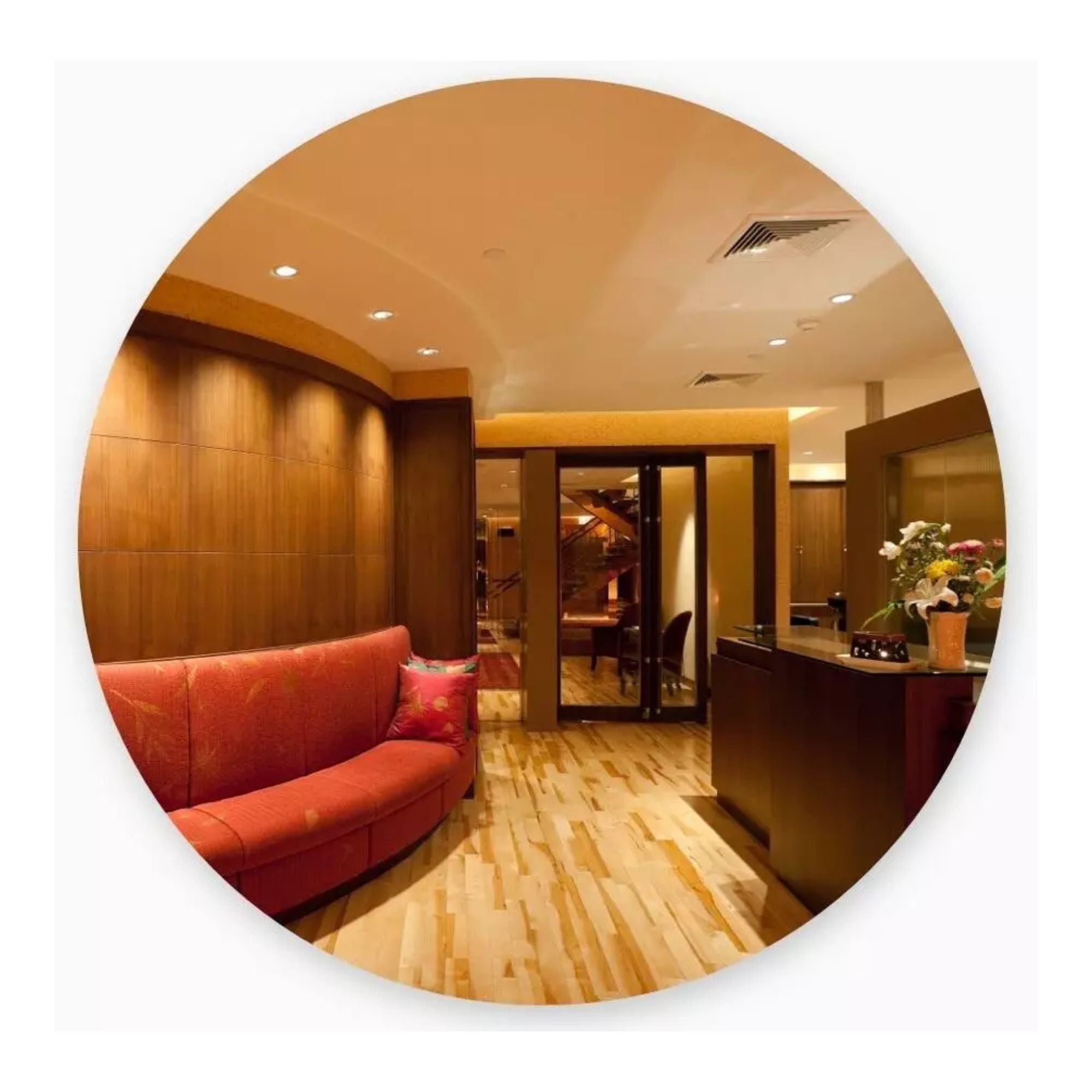 RAB WFRLA6R129FA120WS 6 in. Smooth Trim Downlight 12W Selectable CCT Gimbal